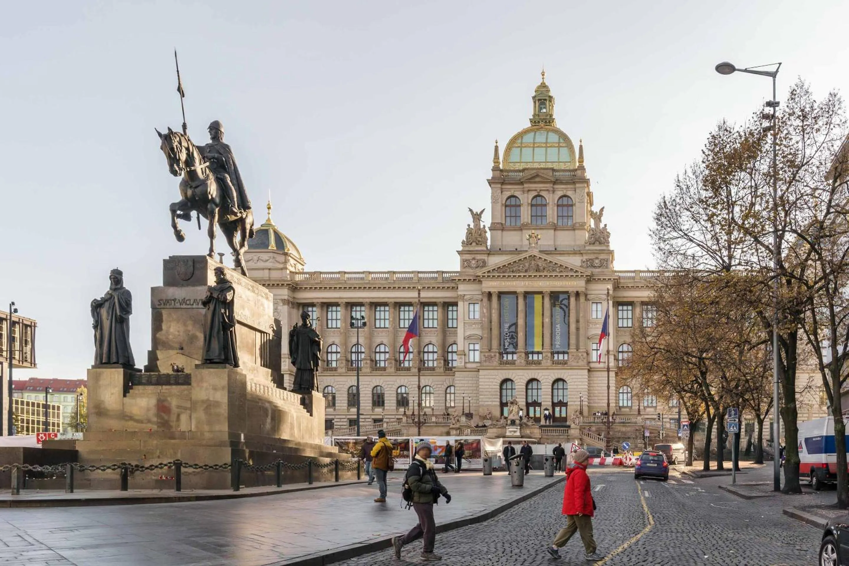 Nearby landmark in Limehome Prague Halkova
