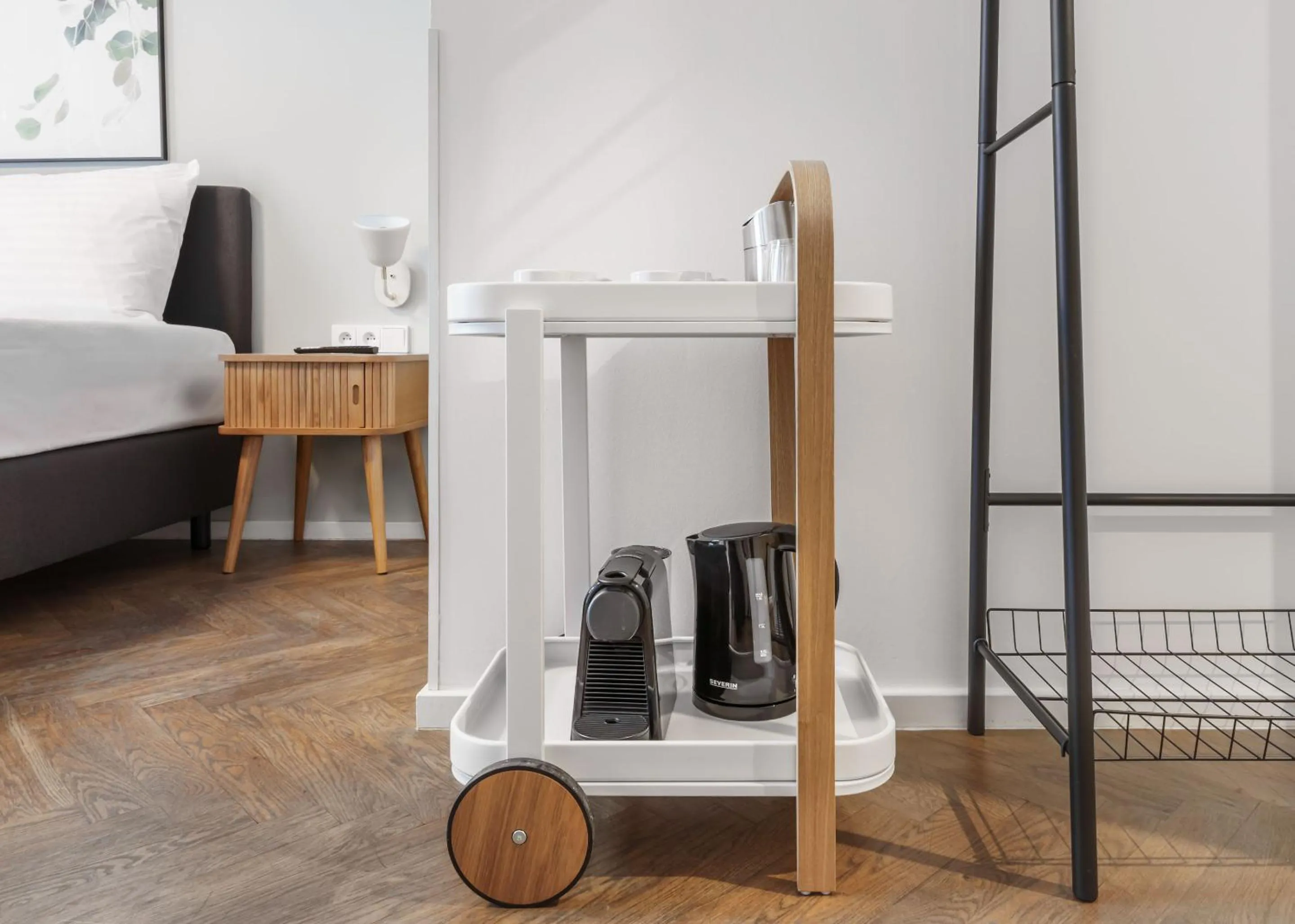 Bed in Limehome Prague Halkova