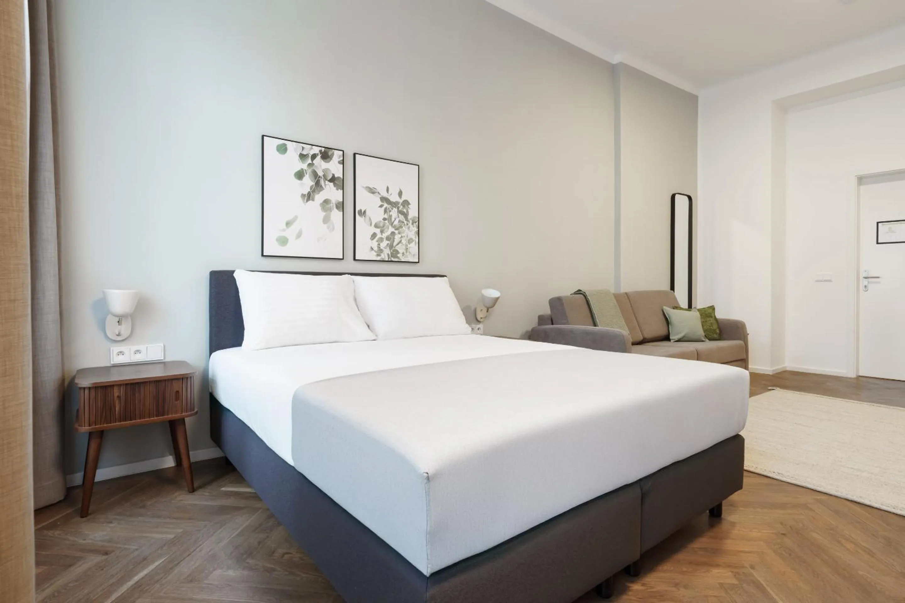 Bed in Limehome Prague Halkova