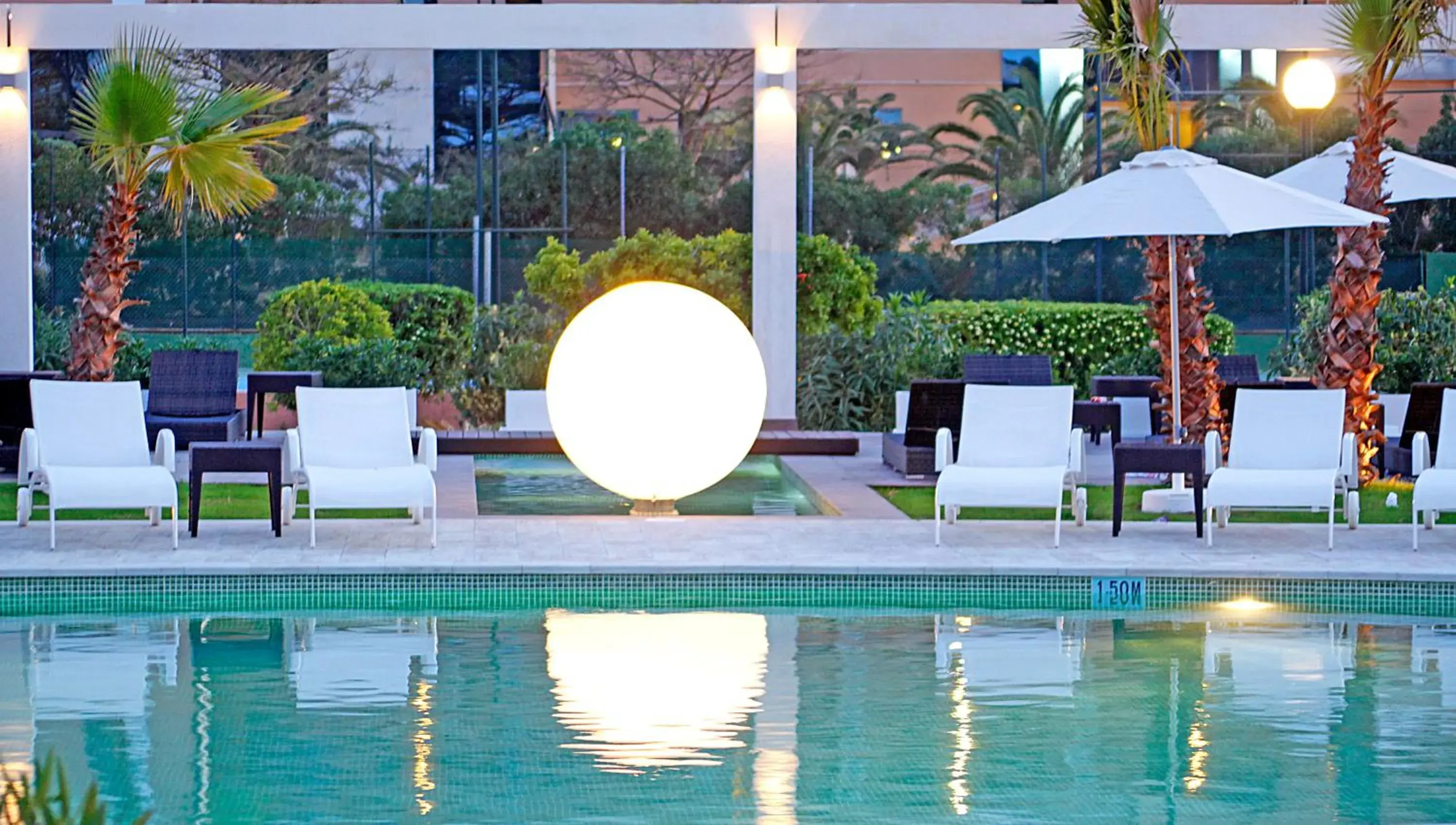 Swimming pool in BG Caballero Swimming pool in BG Caballero