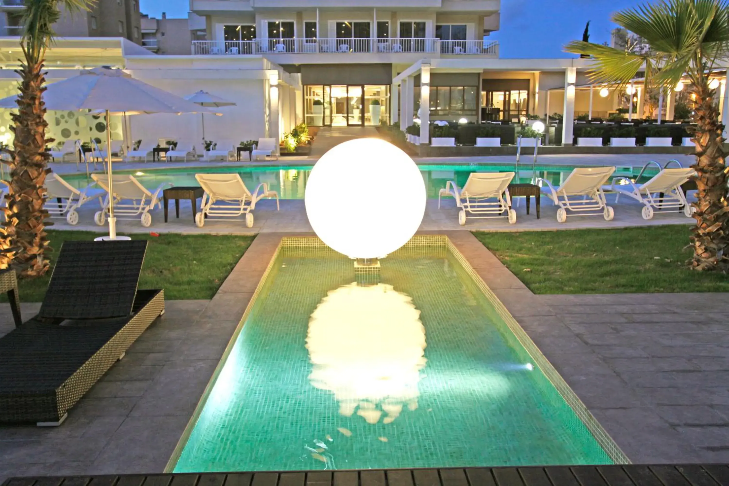 Swimming pool in BG Caballero Swimming pool in BG Caballero