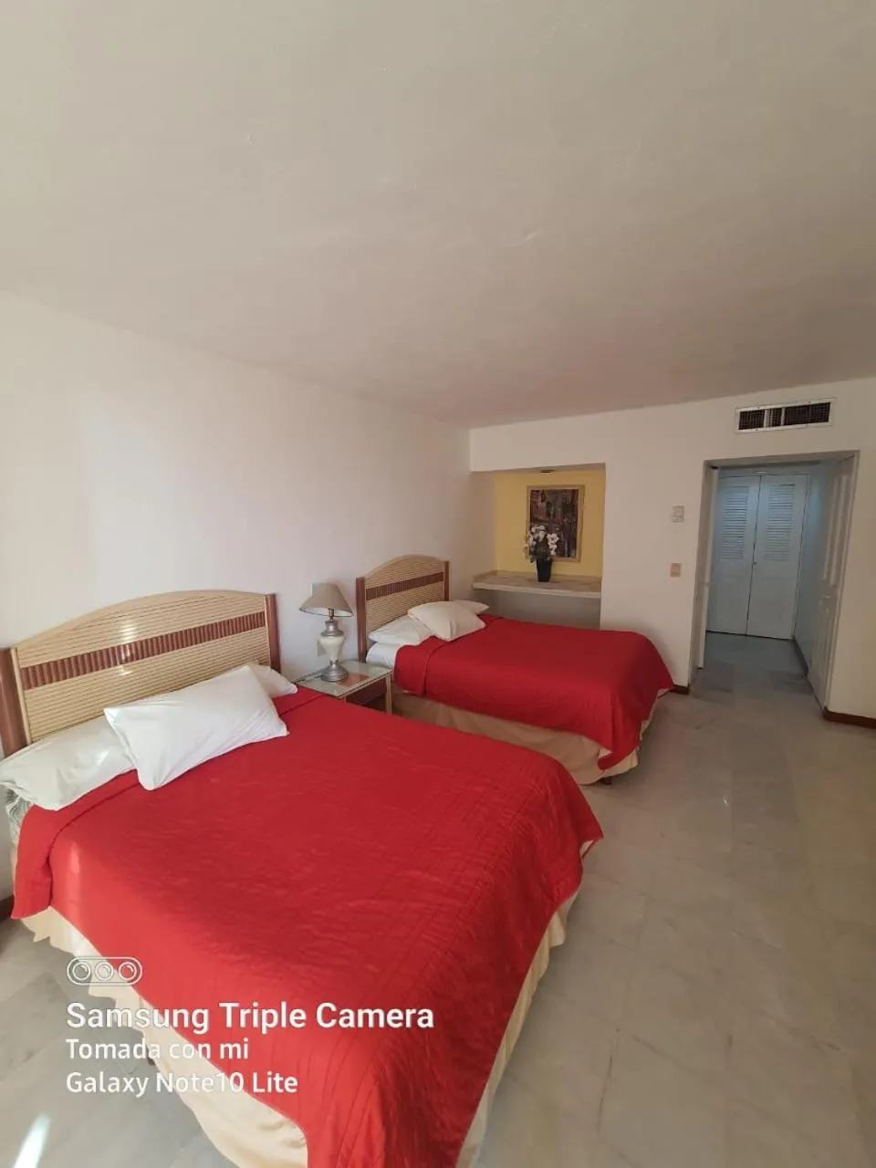 Bed in ENNA INN IXTAPA DEPARTAMENTO 01 RECAMARA ViSTA MAR