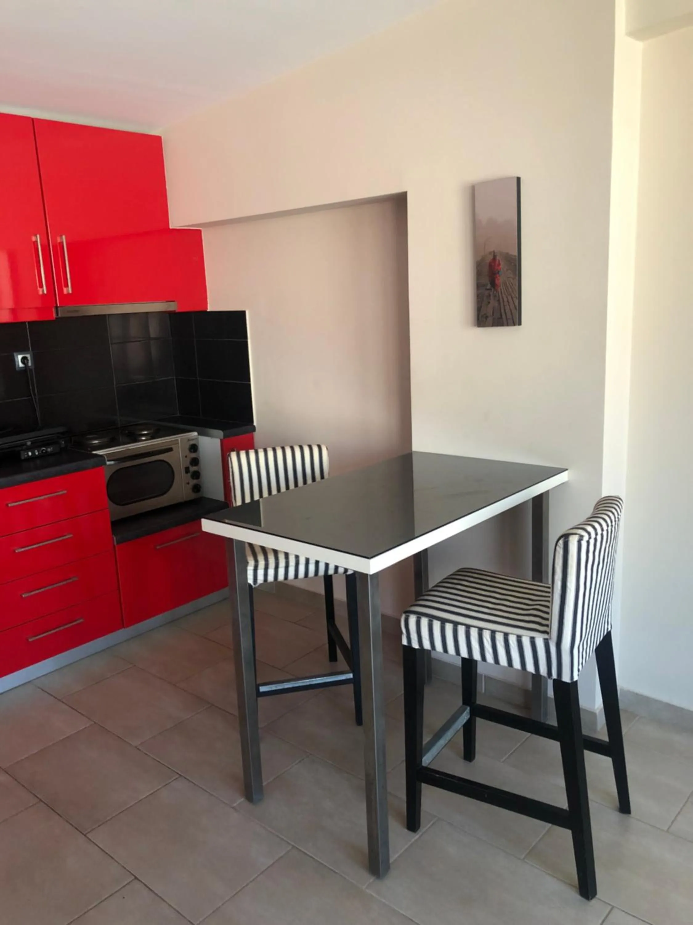 Dining area in roomotel