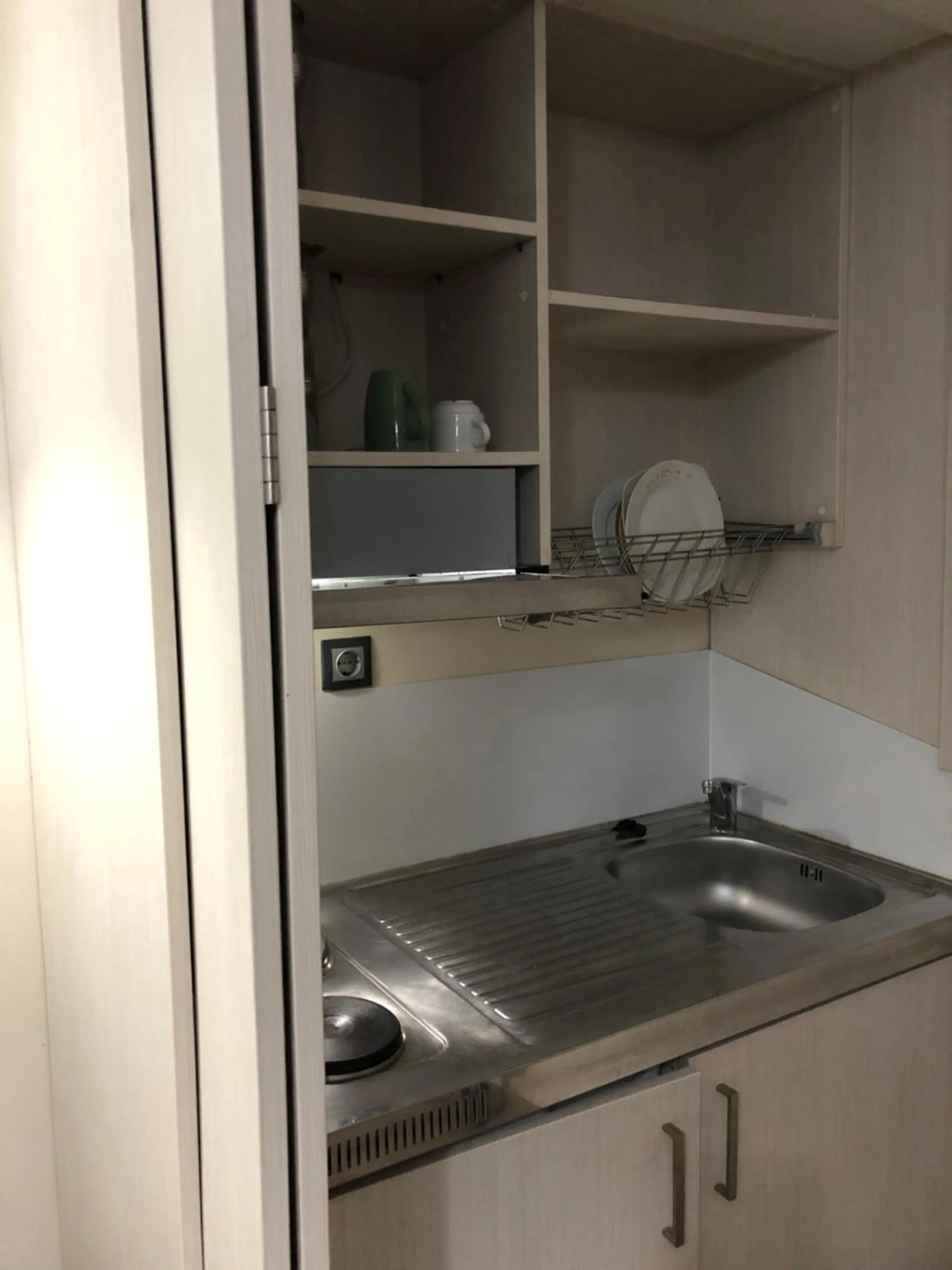 Kitchen or kitchenette in roomotel