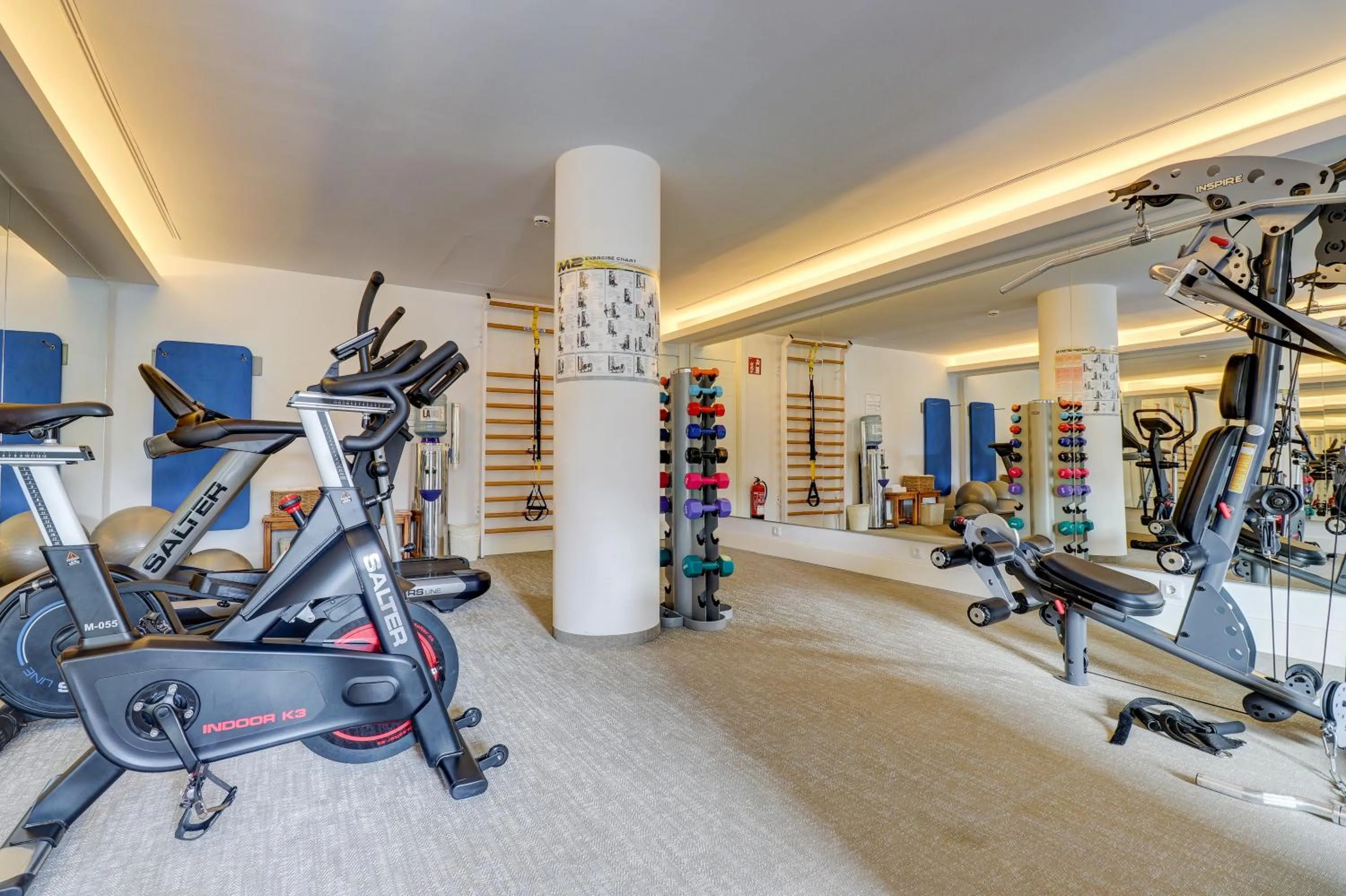 Fitness centre/facilities in Hotel Illa d'Or & Club Apts 4* Sup