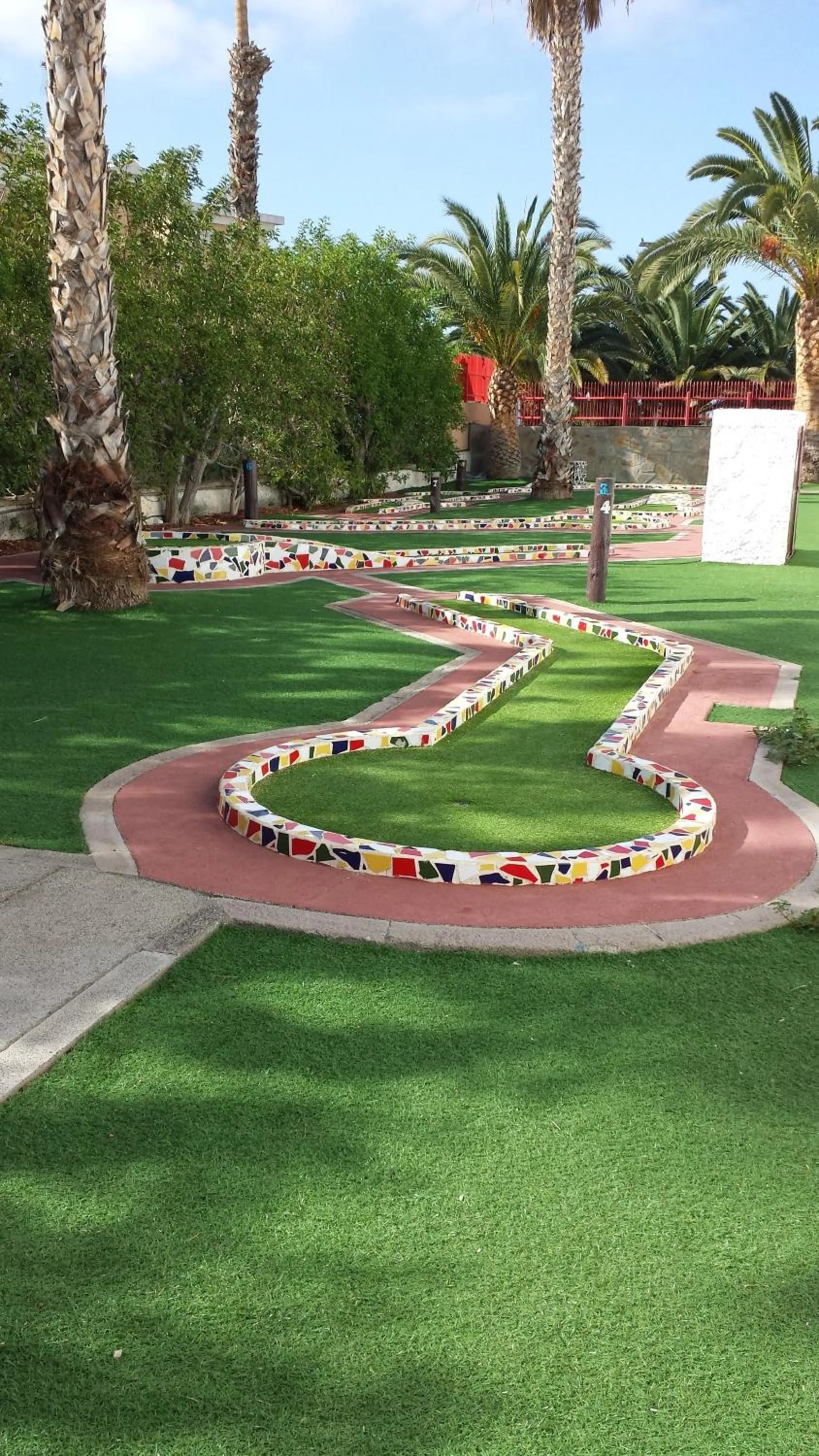 Minigolf in Turbo Club