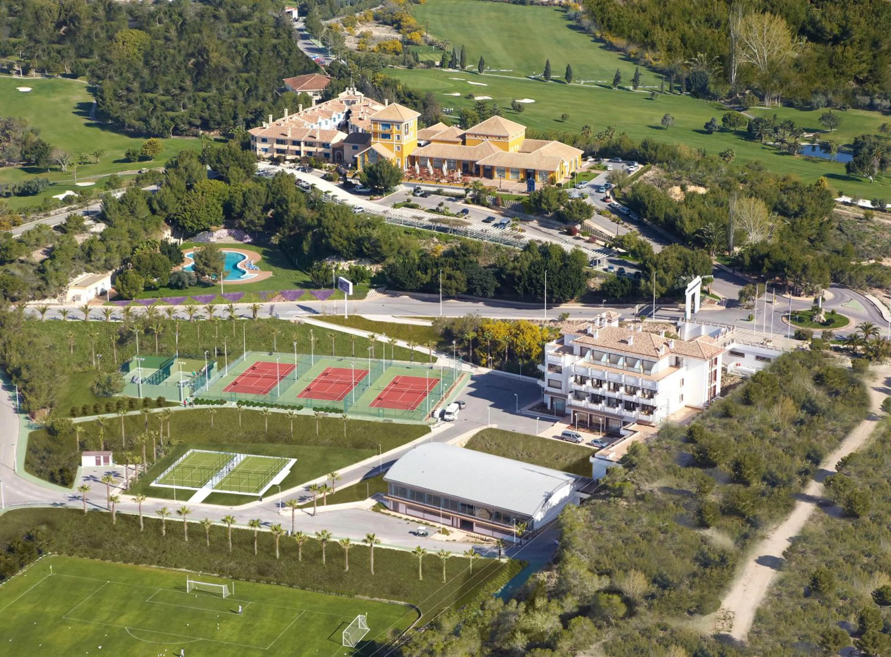Bird's eye view in Hotel Golf Campoamor
