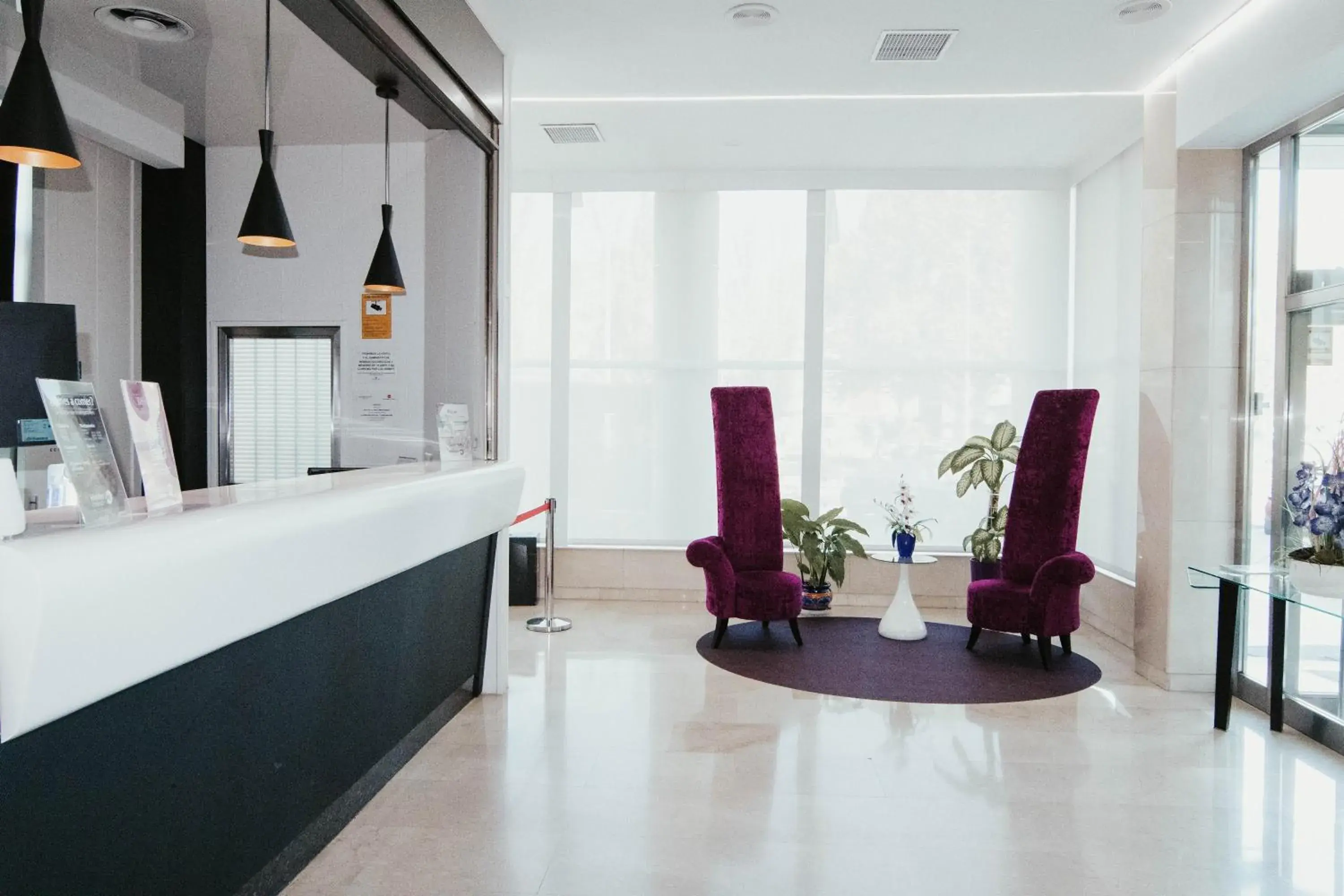 Lobby or reception in Hoteles Urbanos N Avenida de España Lobby or reception in Hoteles Urbanos N Avenida de España