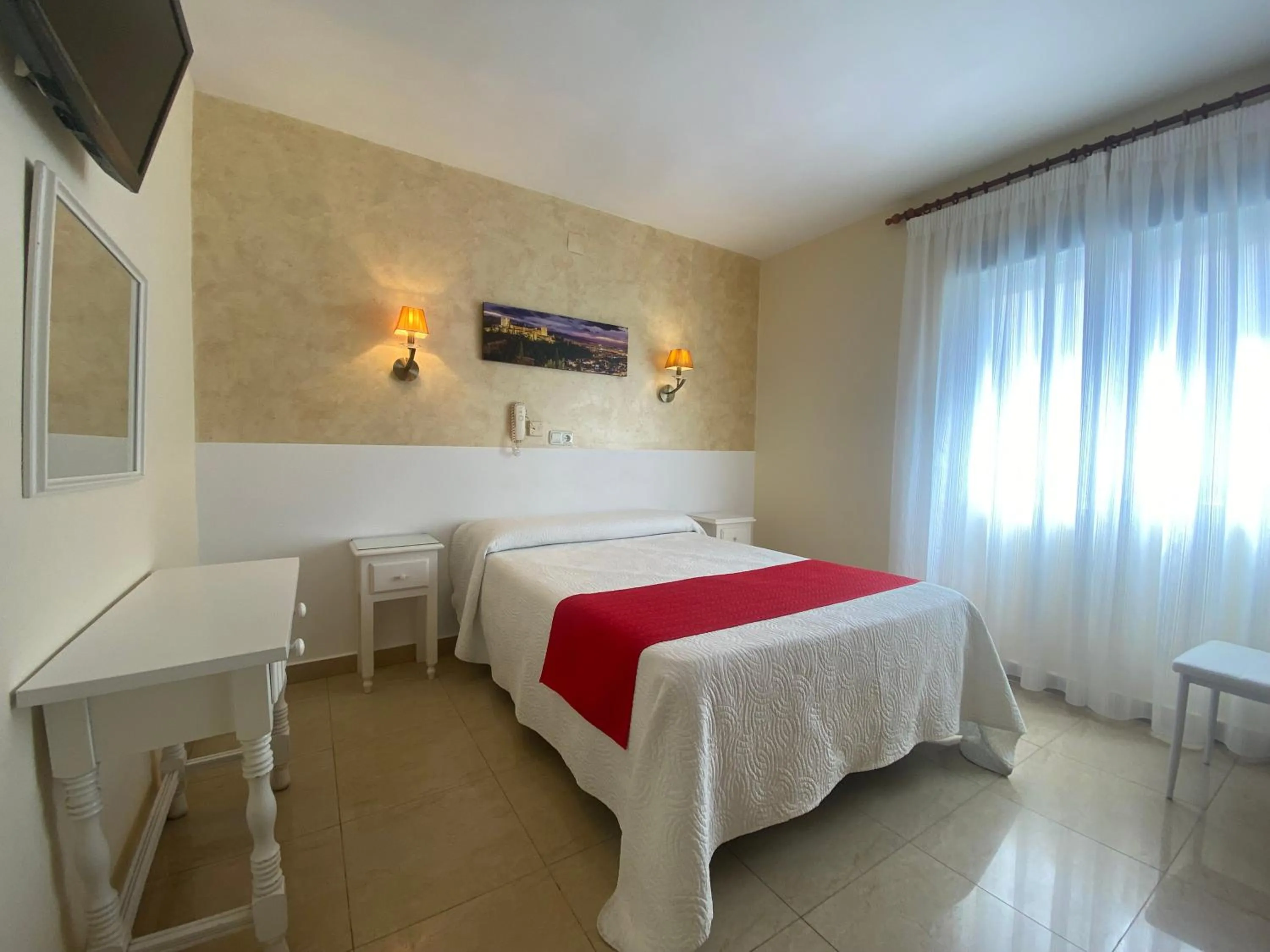 Bed in Hostal Sonia Granada