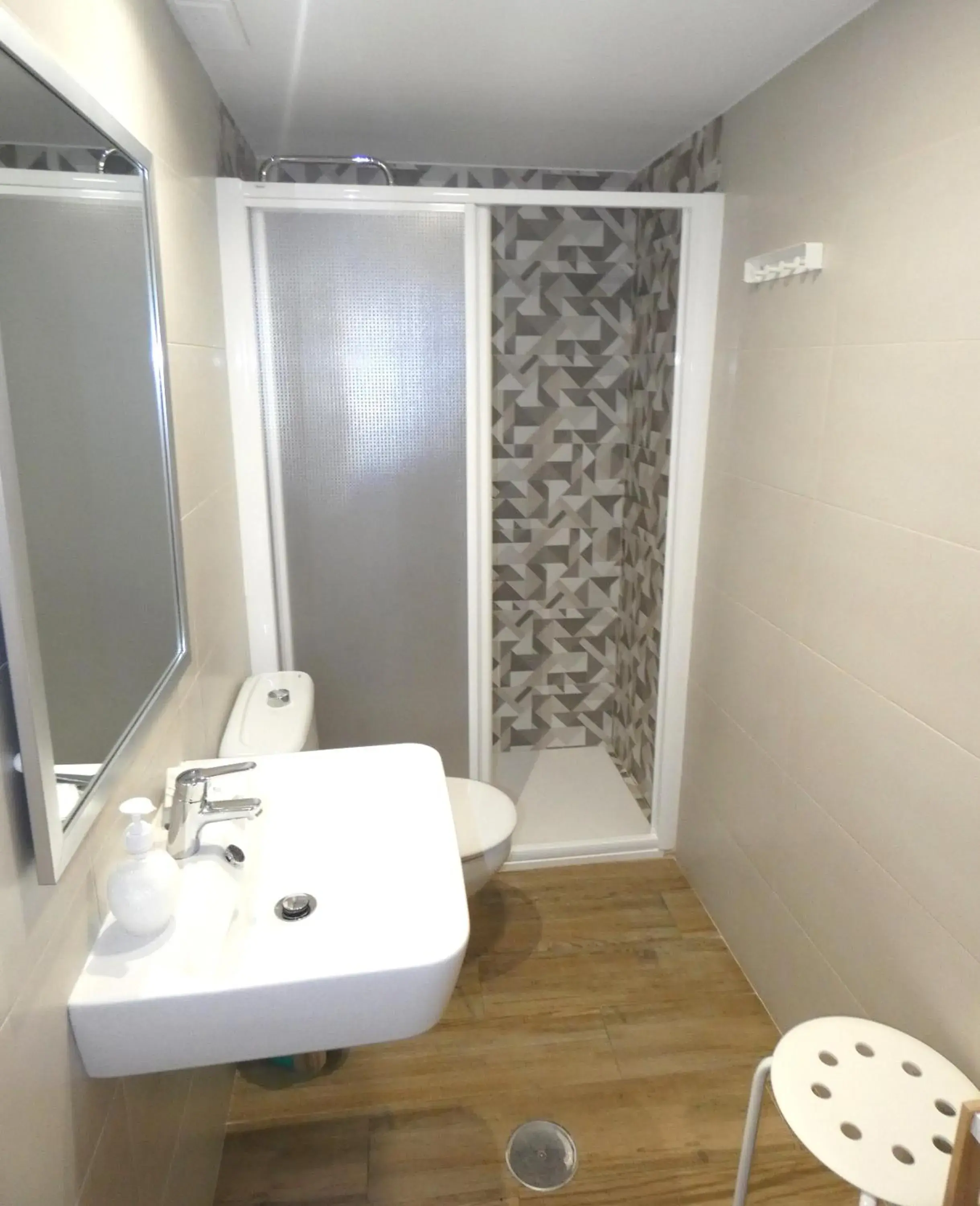 Bathroom in Hostal Sonia Granada Bathroom in Hostal Sonia Granada