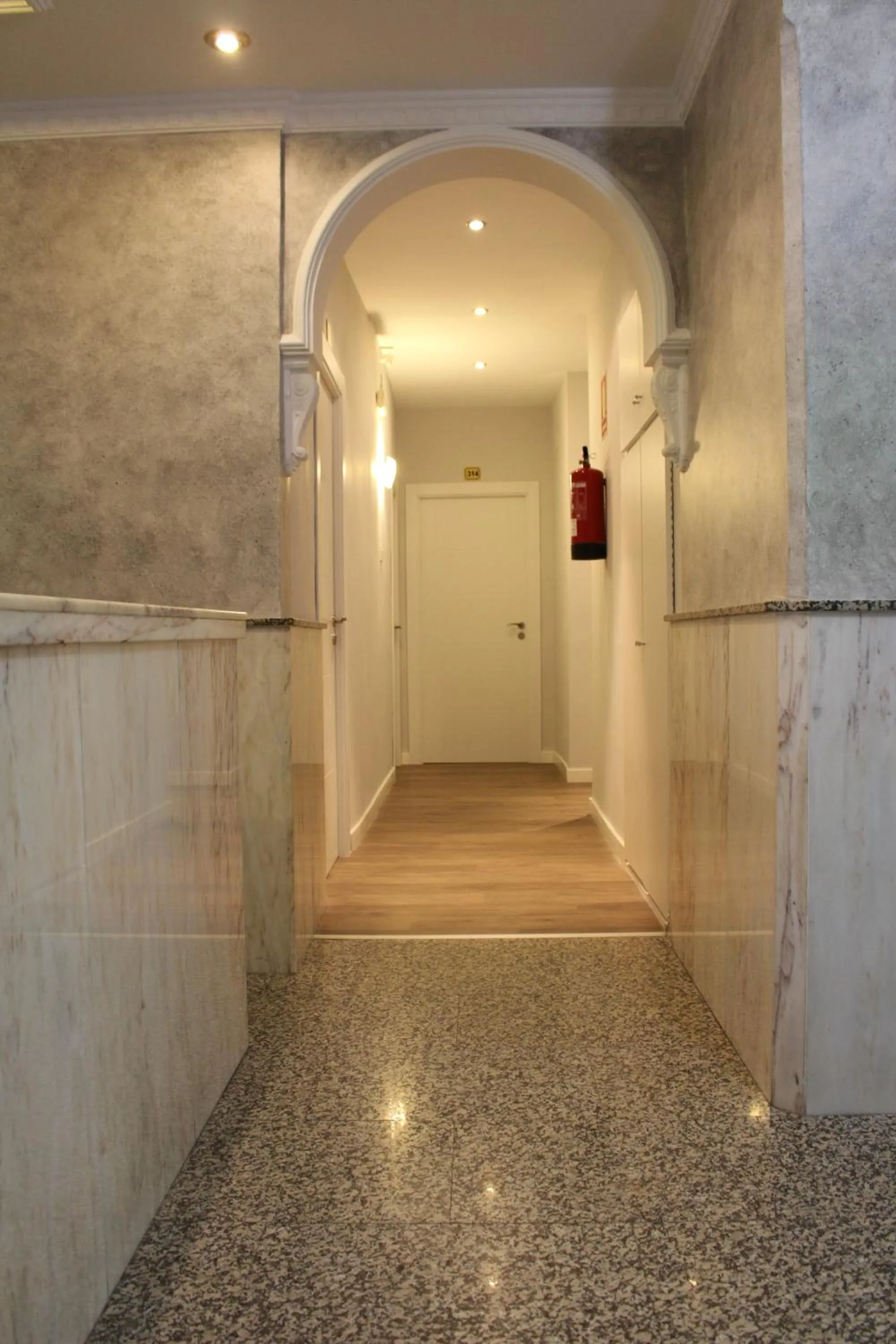 Decorative detail in Hostal Sonia Granada