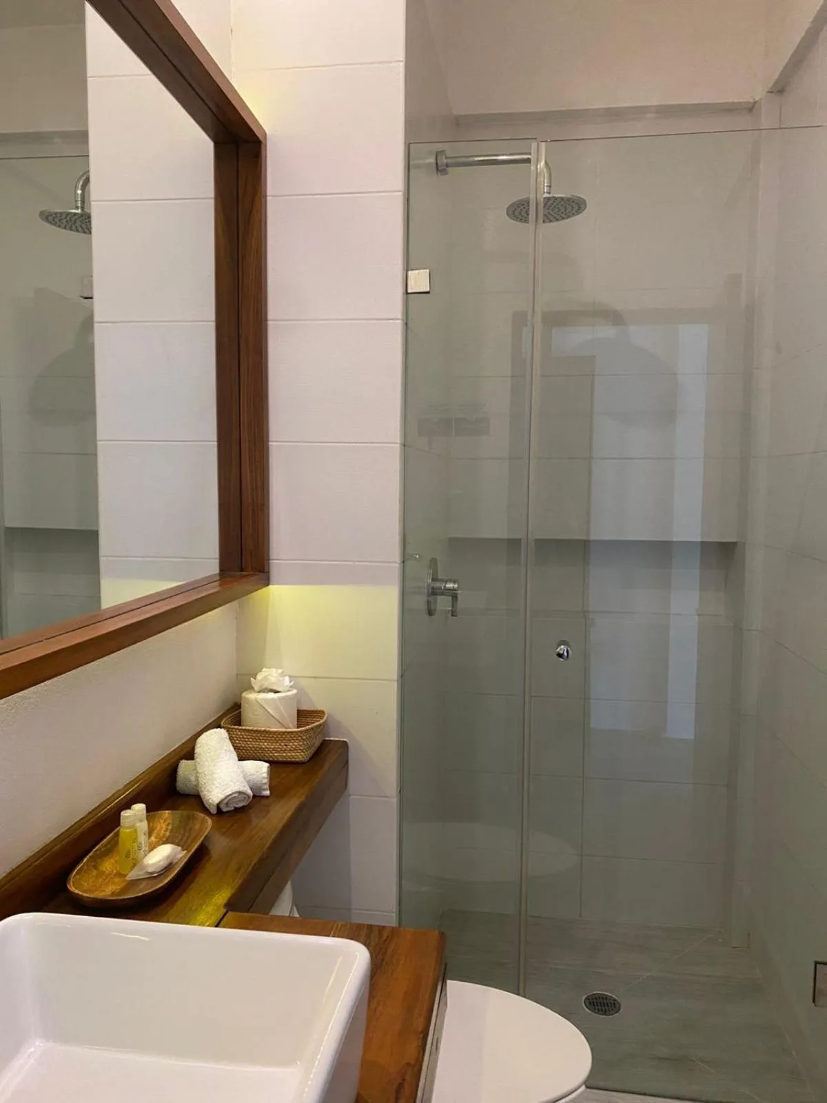 Shower in Hotel Pelecanus Suites Holbox