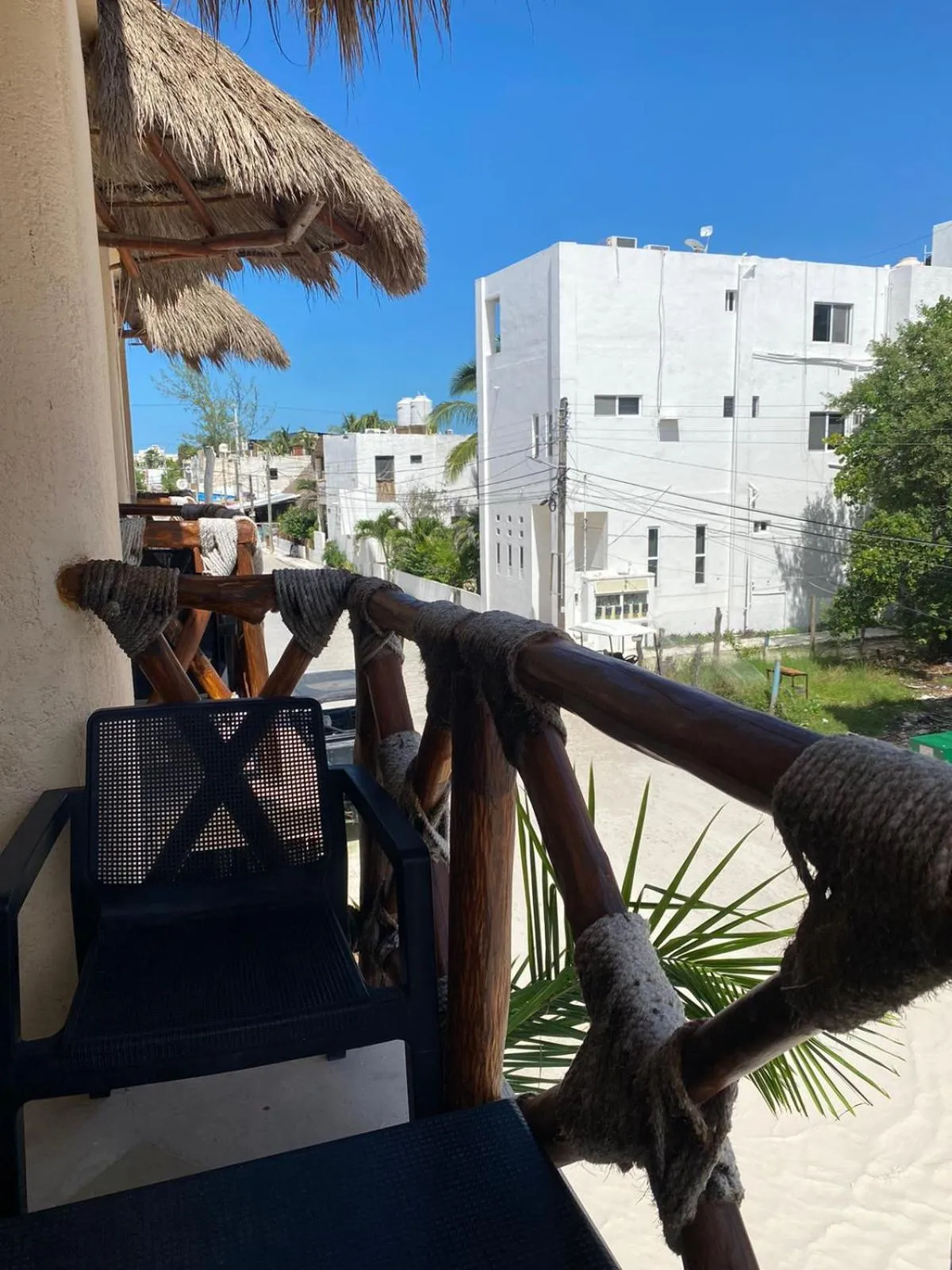 Balcony/Terrace in Hotel Pelecanus Suites Holbox