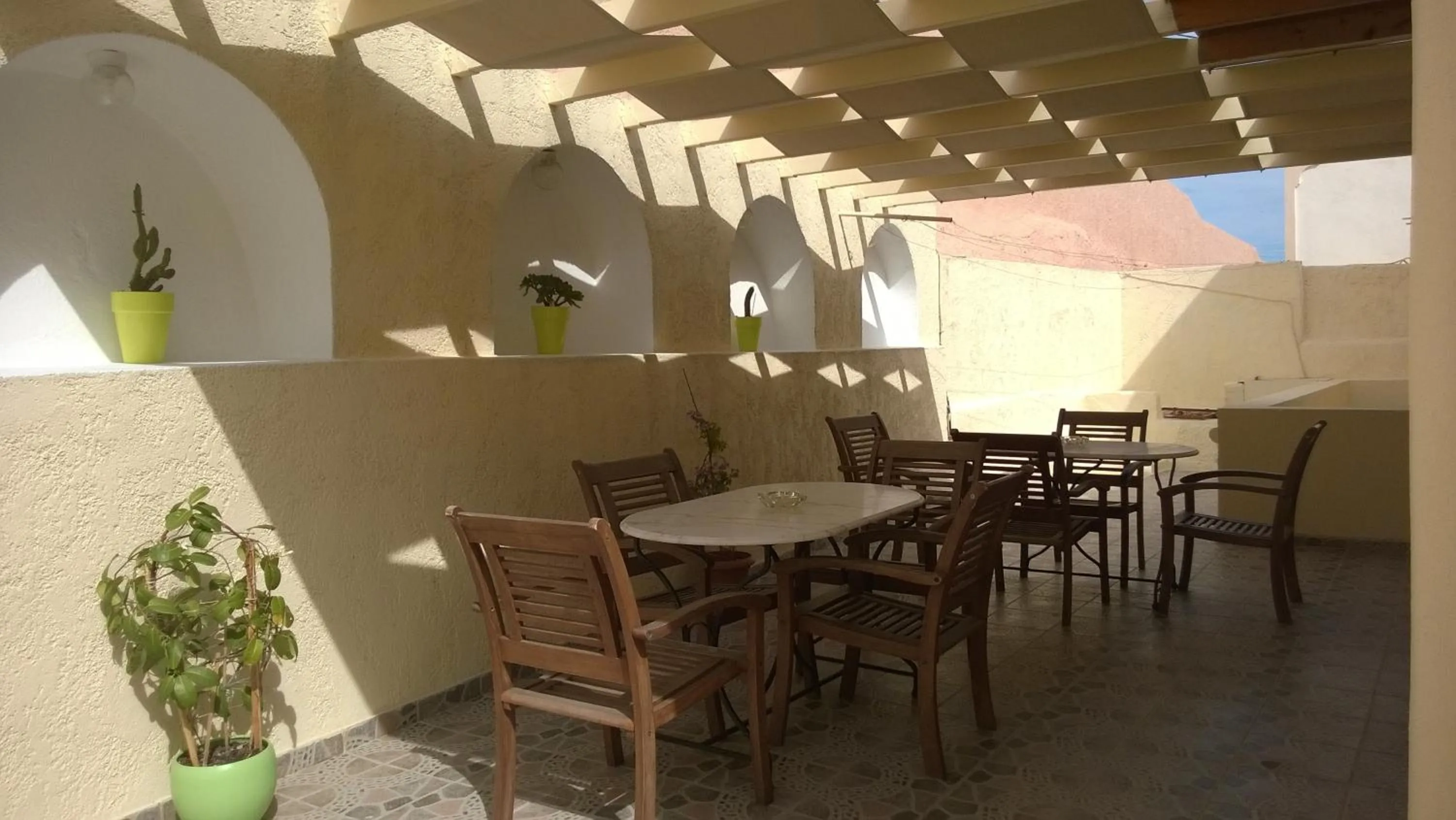 Balcony/Terrace in Anemomilos Suites