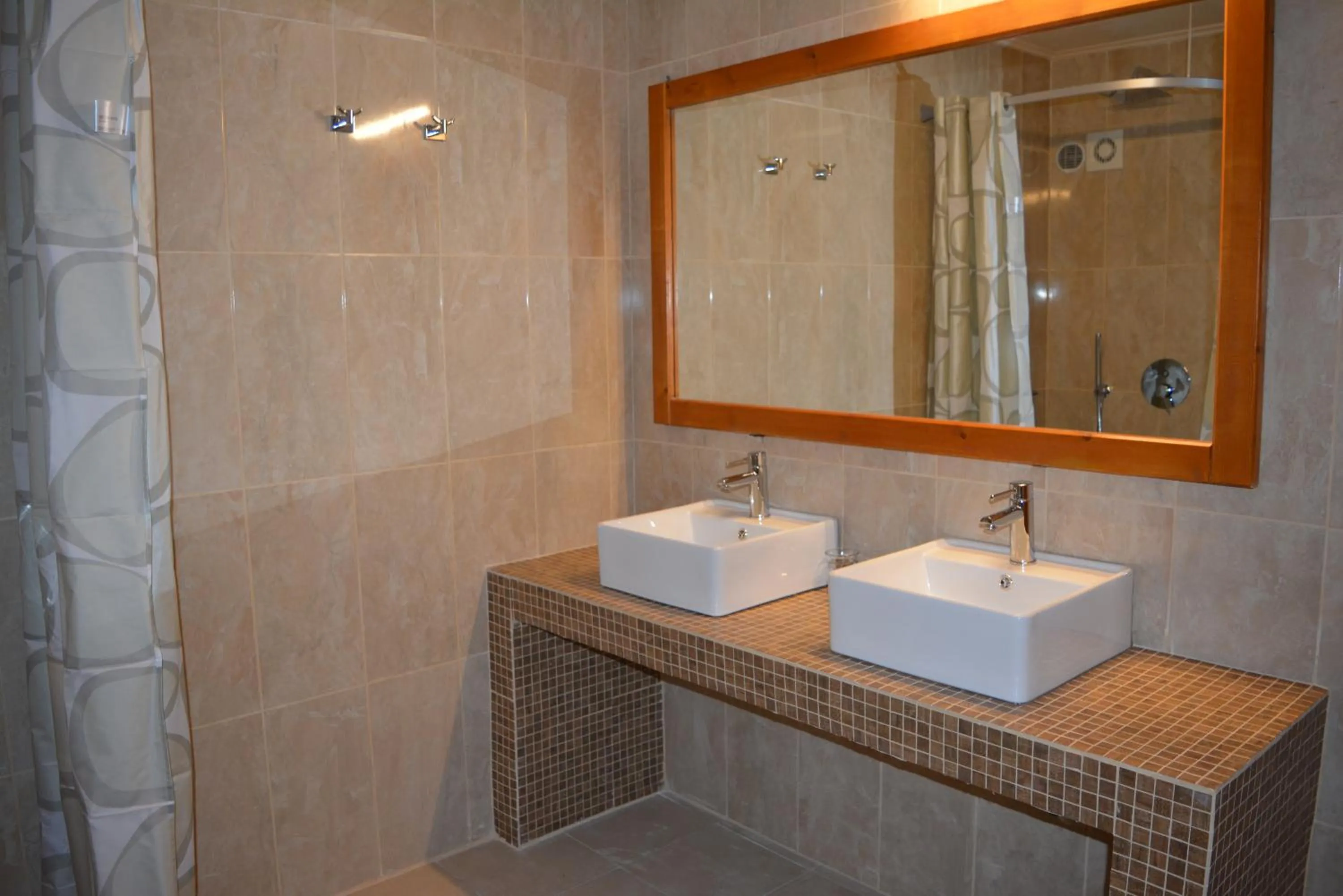 Bathroom in Anemomilos Suites