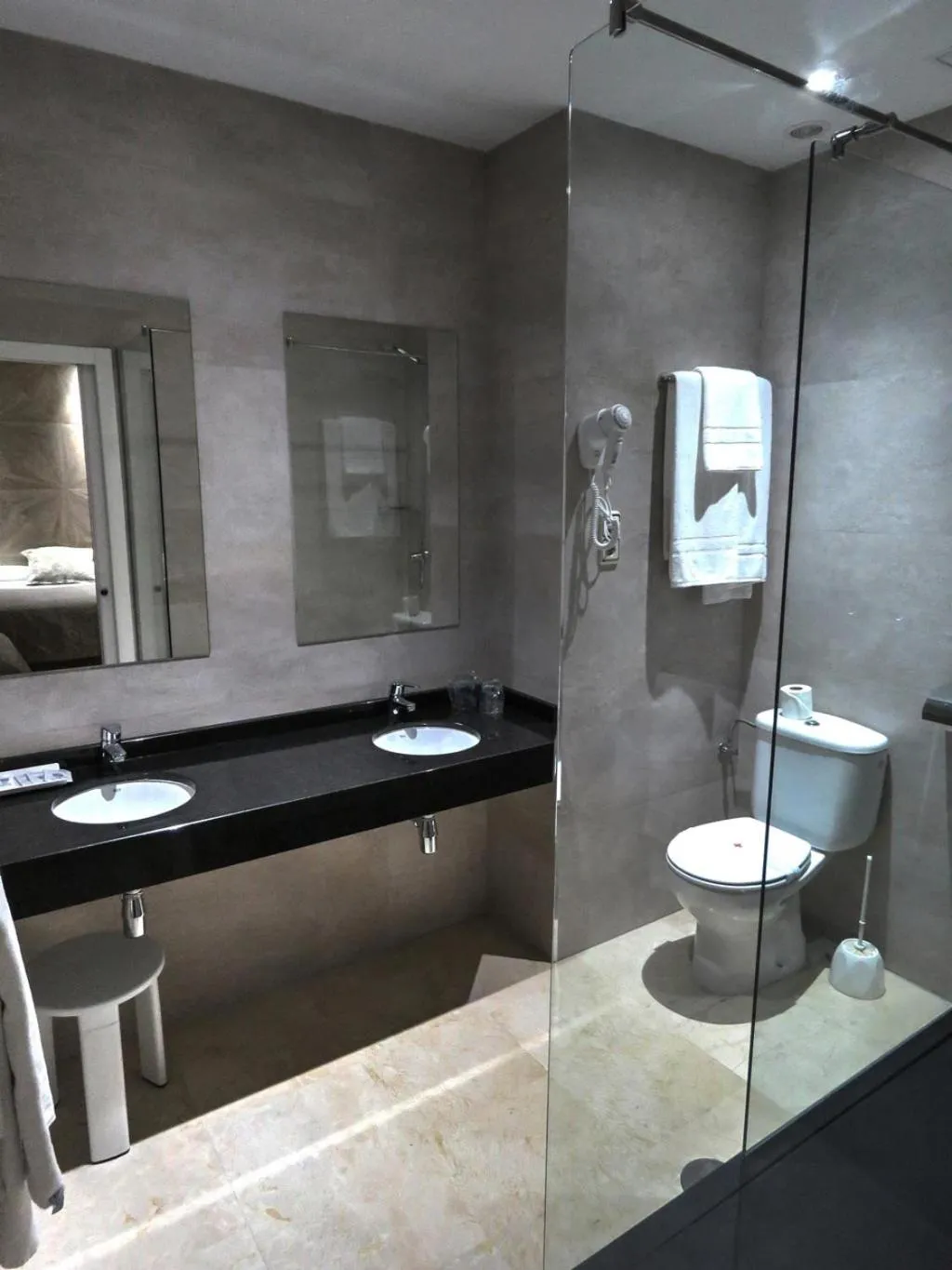 Bathroom in Hotel Ciudad de Fuenlabrada