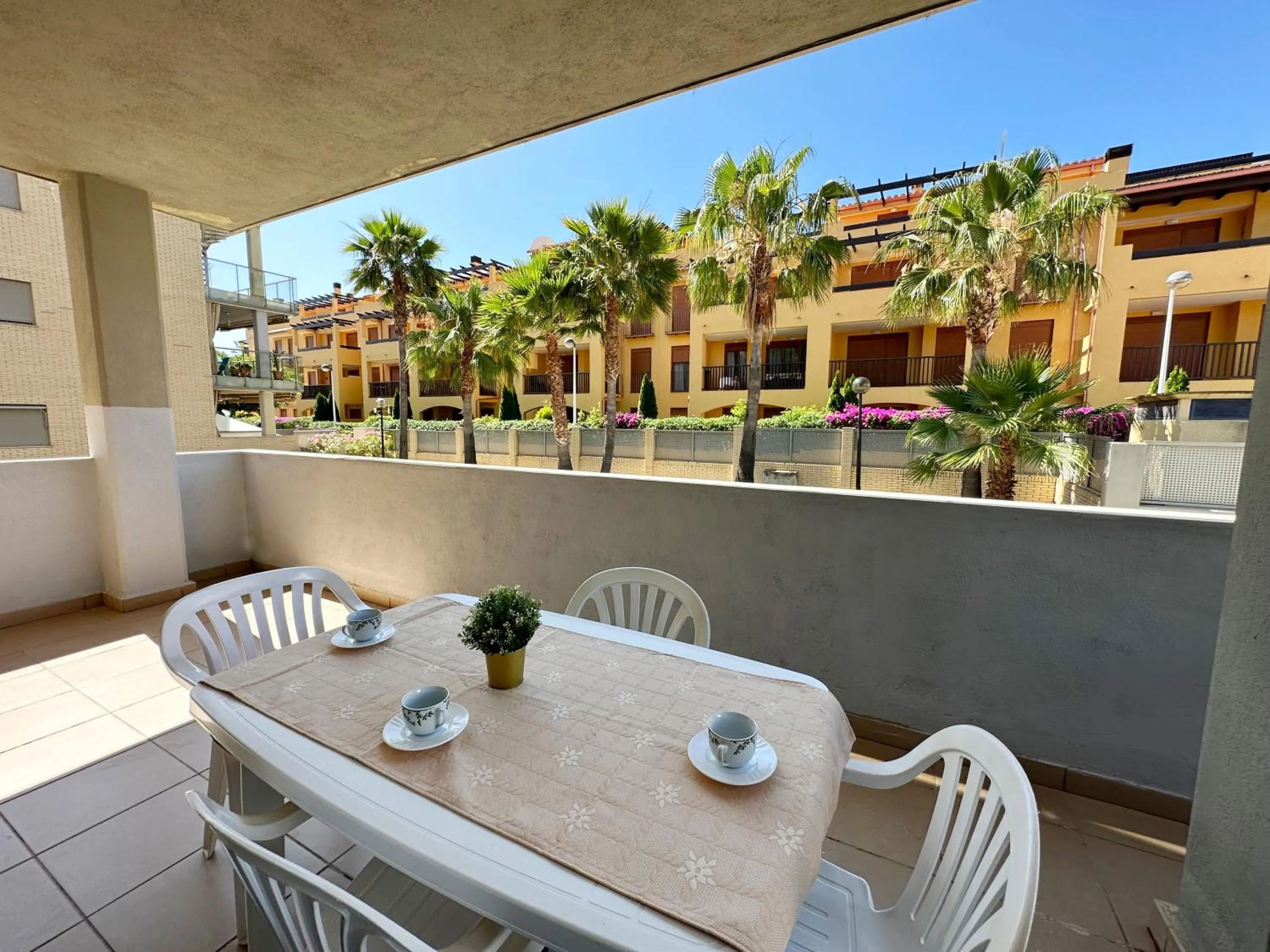 Balcony/Terrace in Apartamentos Alcocebre Suites 3000