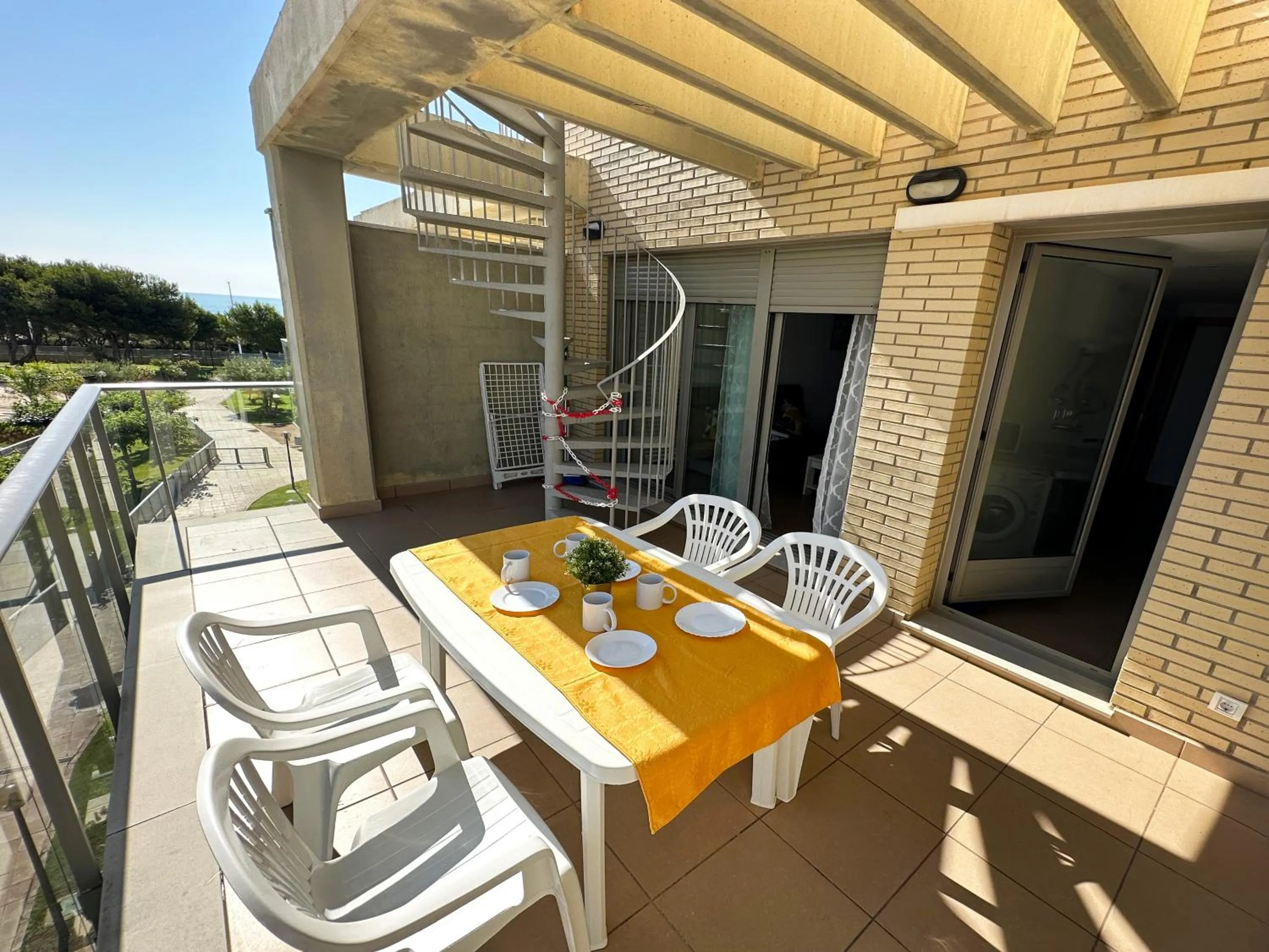 Balcony/Terrace in Apartamentos Alcocebre Suites 3000