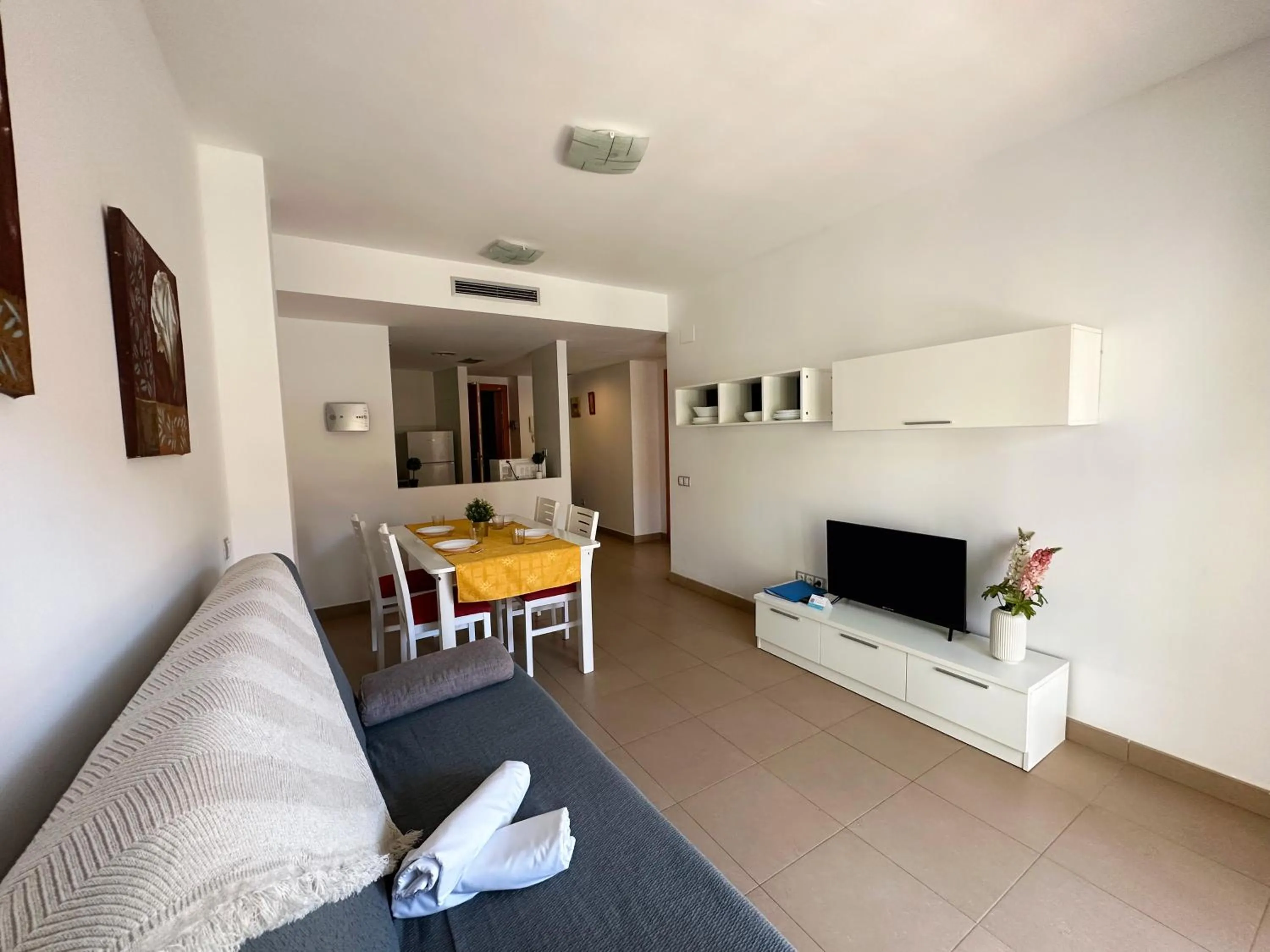 TV and multimedia in Apartamentos Alcocebre Suites 3000
