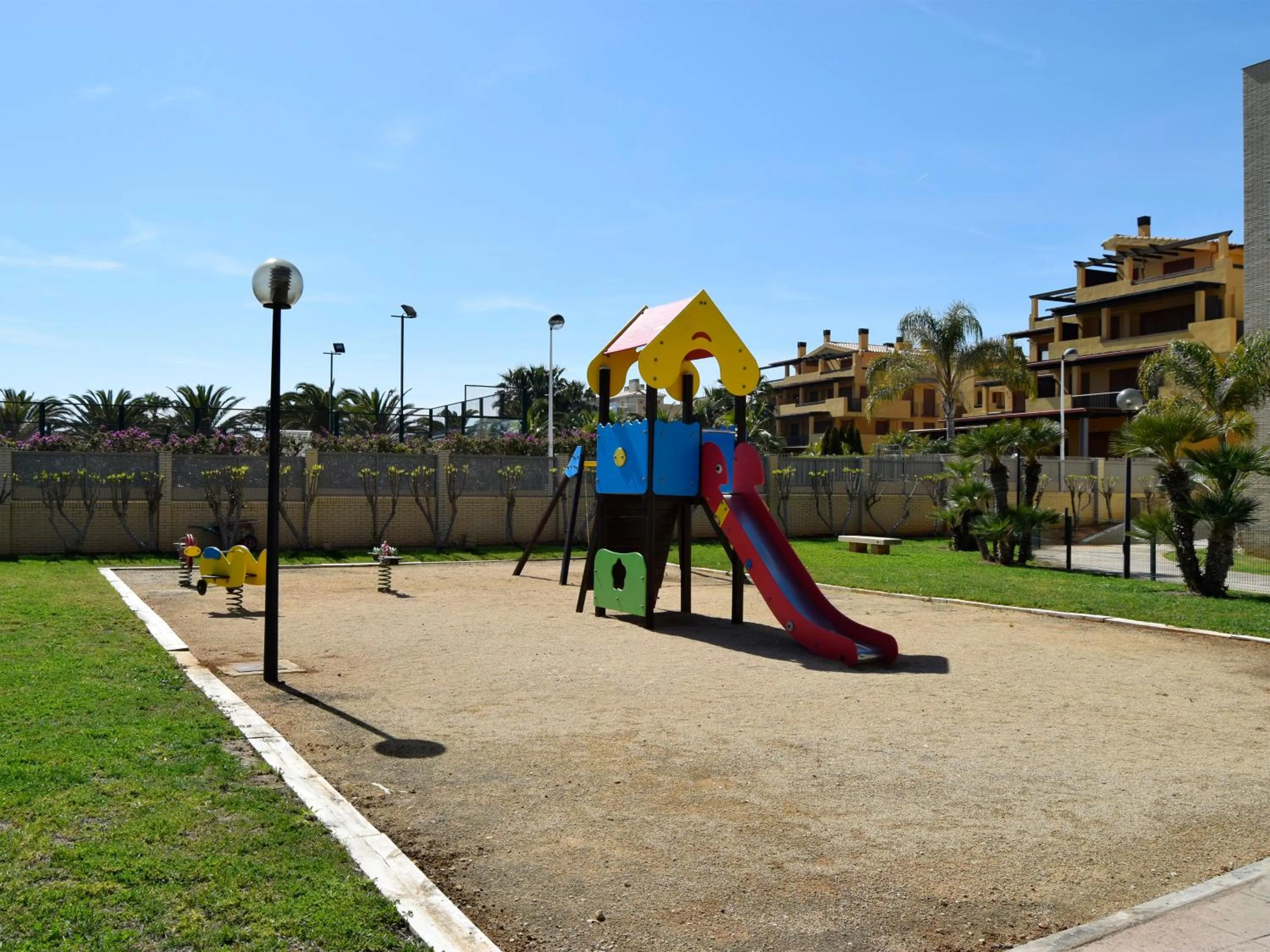 Children play ground in Apartamentos Alcocebre Suites 3000