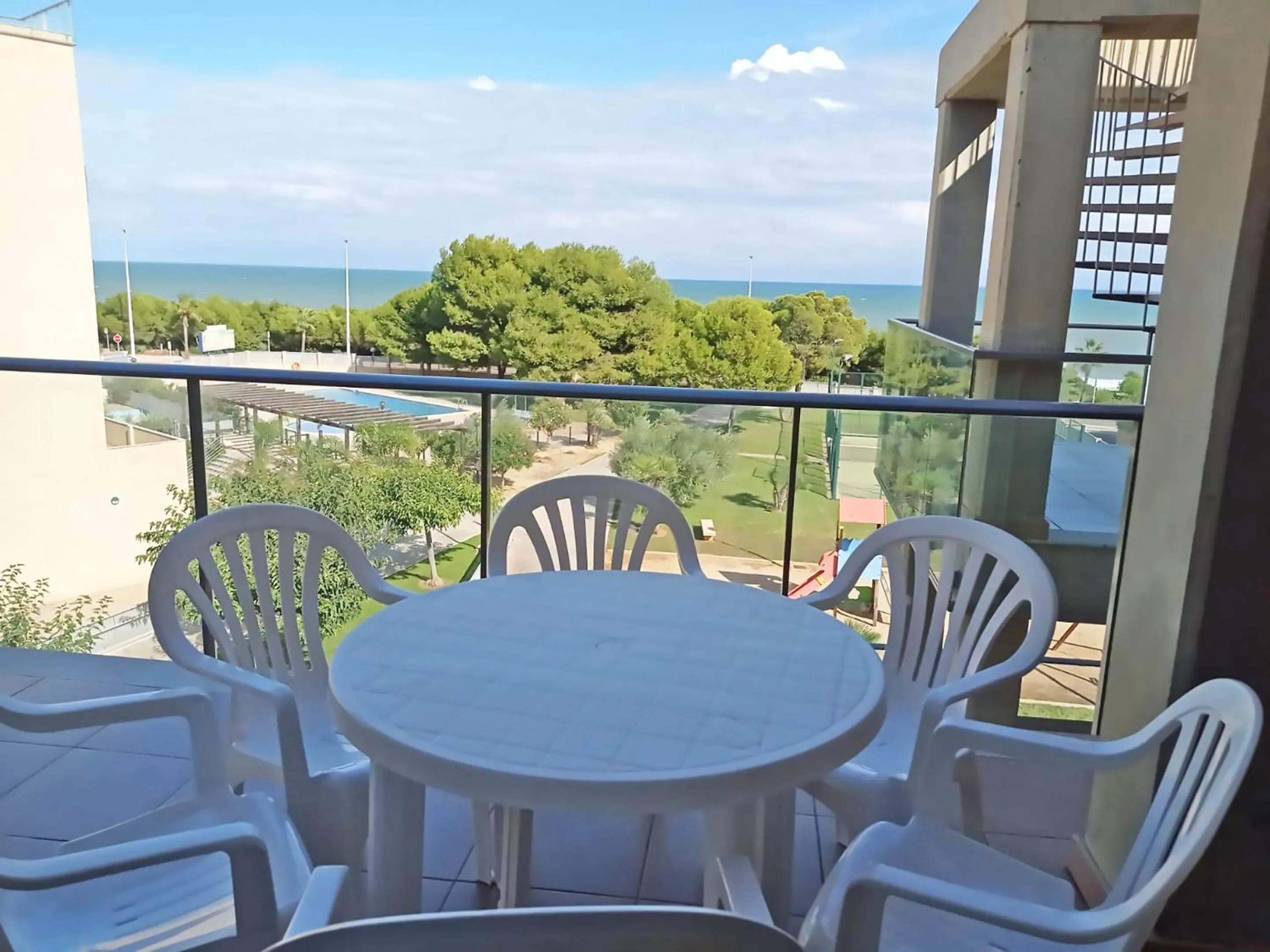 Balcony/Terrace in Apartamentos Alcocebre Suites 3000
