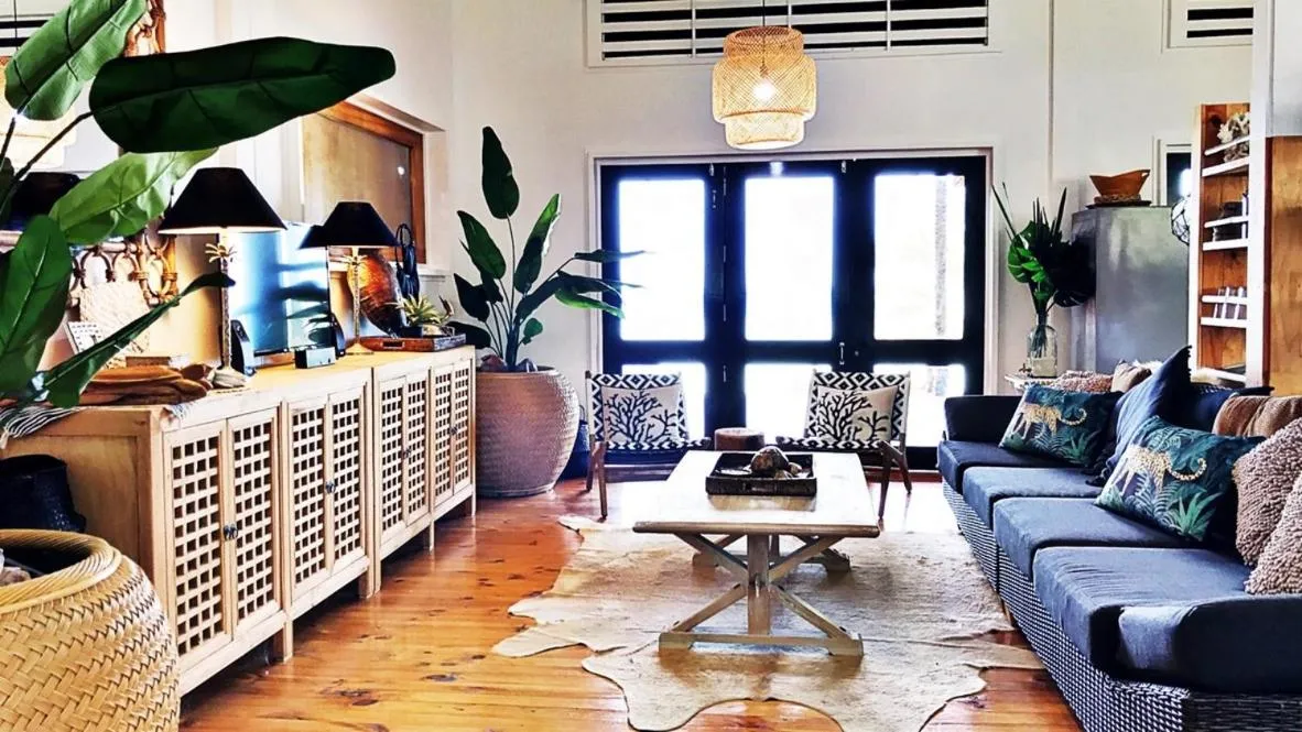Living room in Sails Beach House