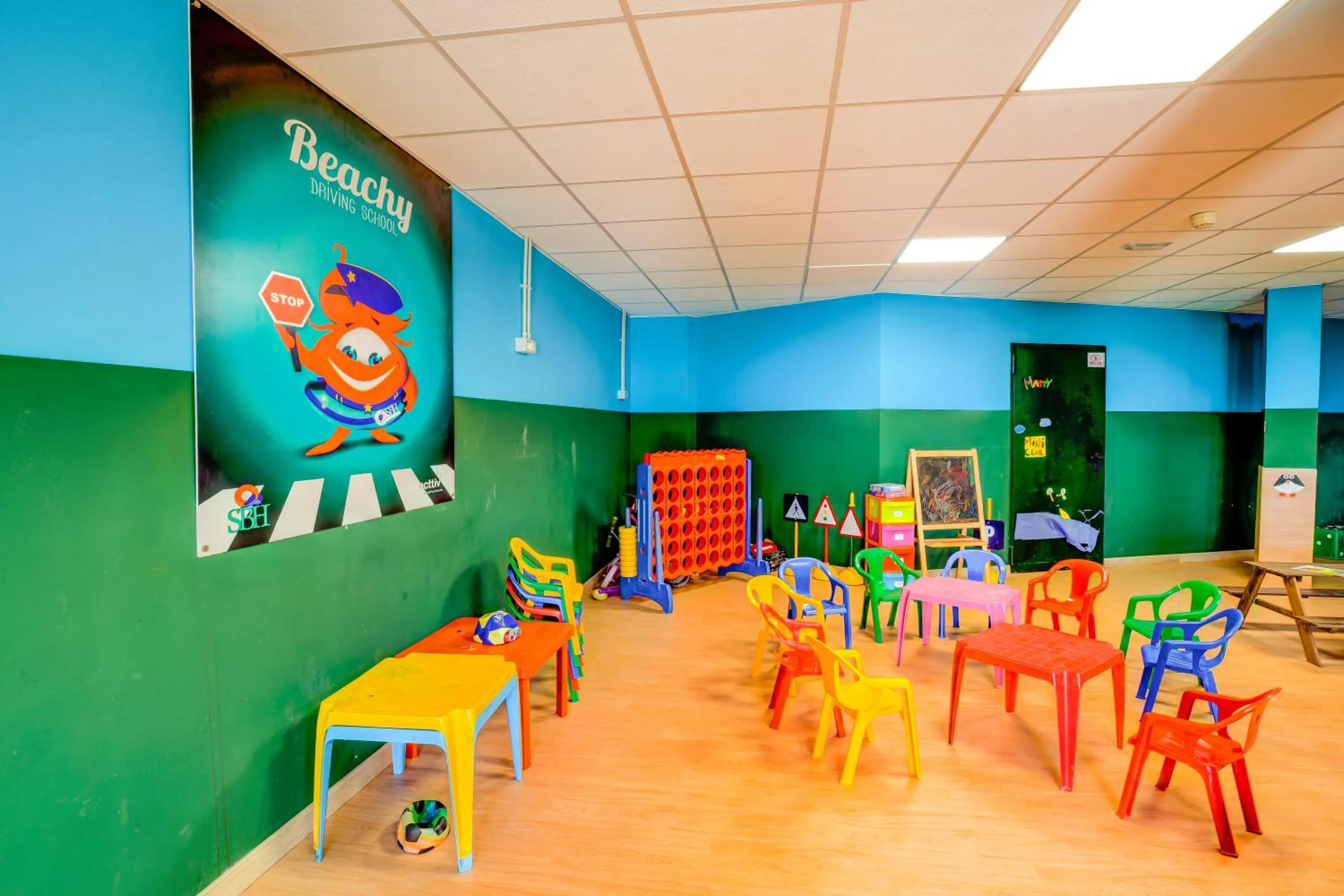 Children play ground in SBH Costa Calma Beach Resort Hotel