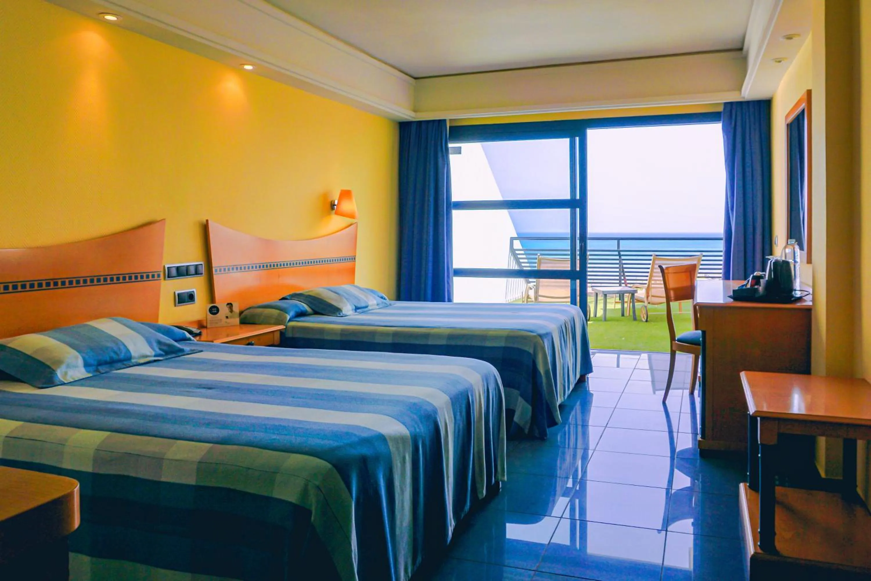 Bedroom, Bed in SBH Crystal Beach Hotel & Suites - Adults Only