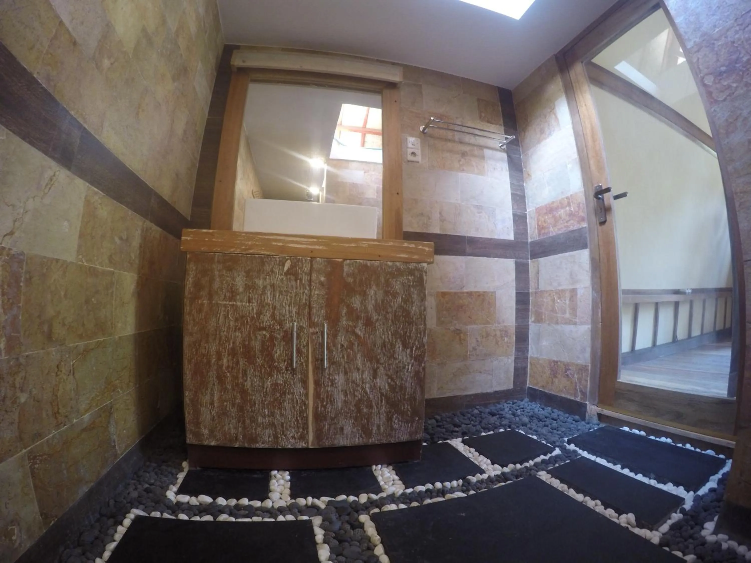 Bathroom in Island Beach Bungalow