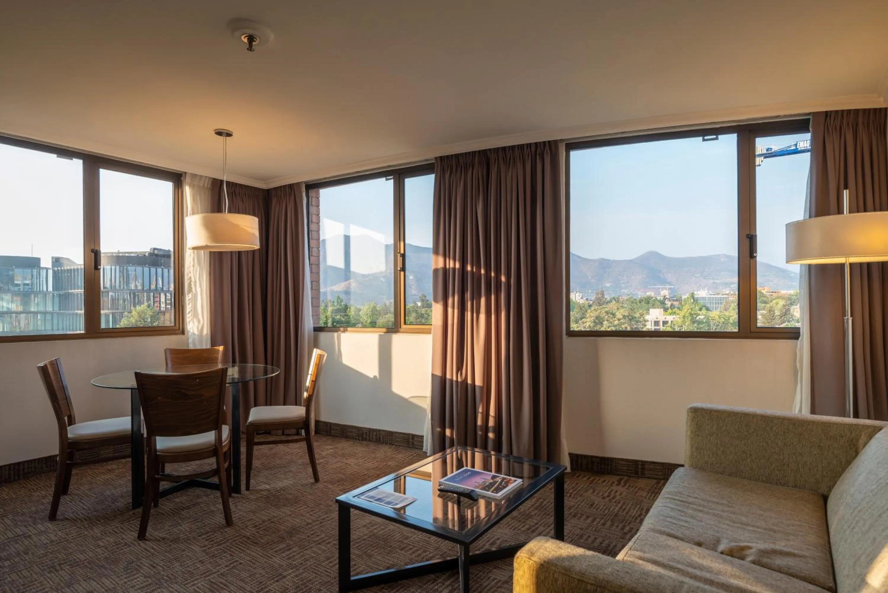 Living room in Hotel Director Vitacura