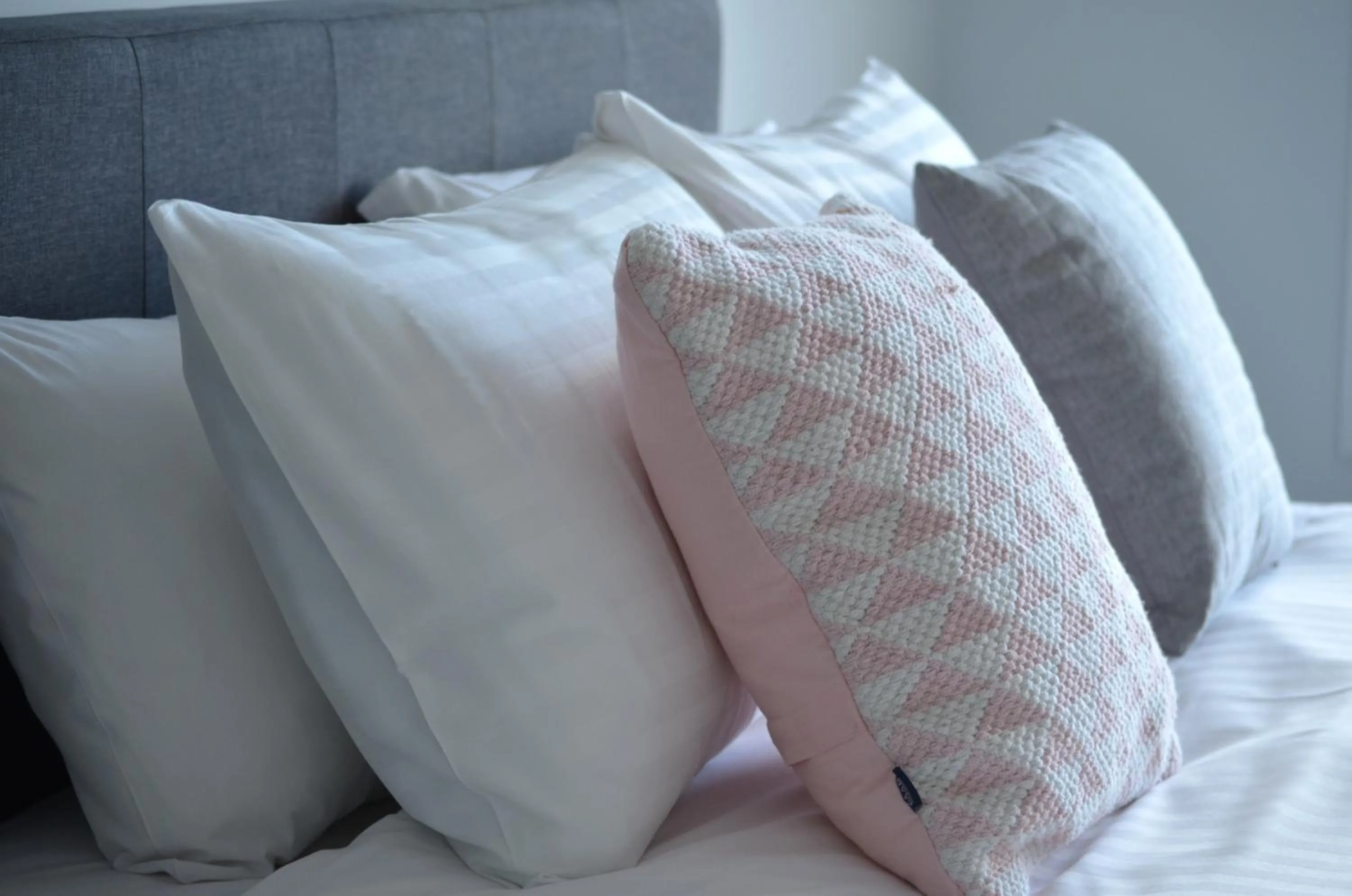Decorative detail, Bed in Kangaroo Bay Apartments