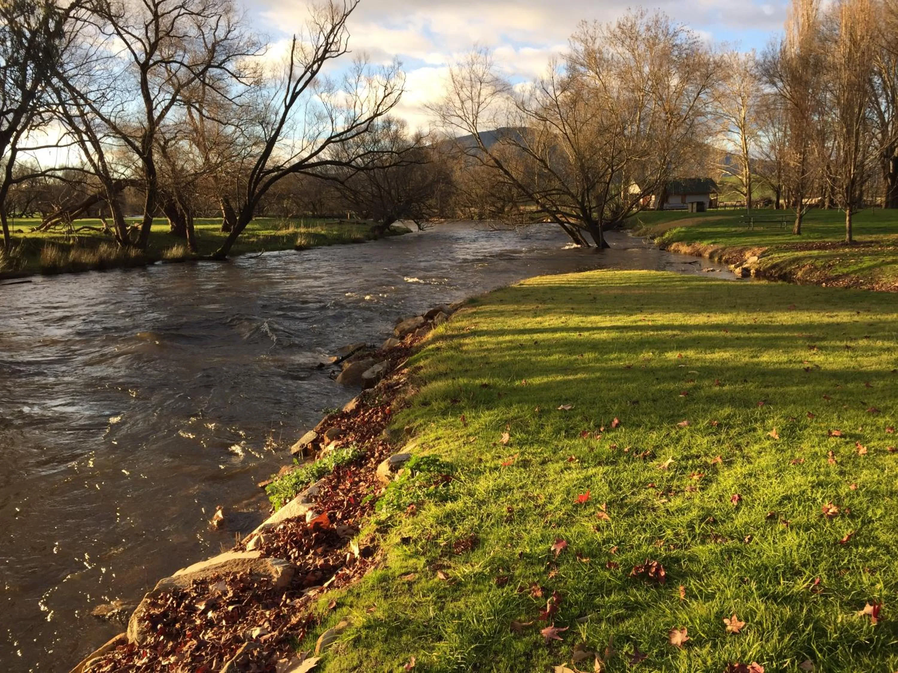 Beach in Colac Colac Caravan Park
