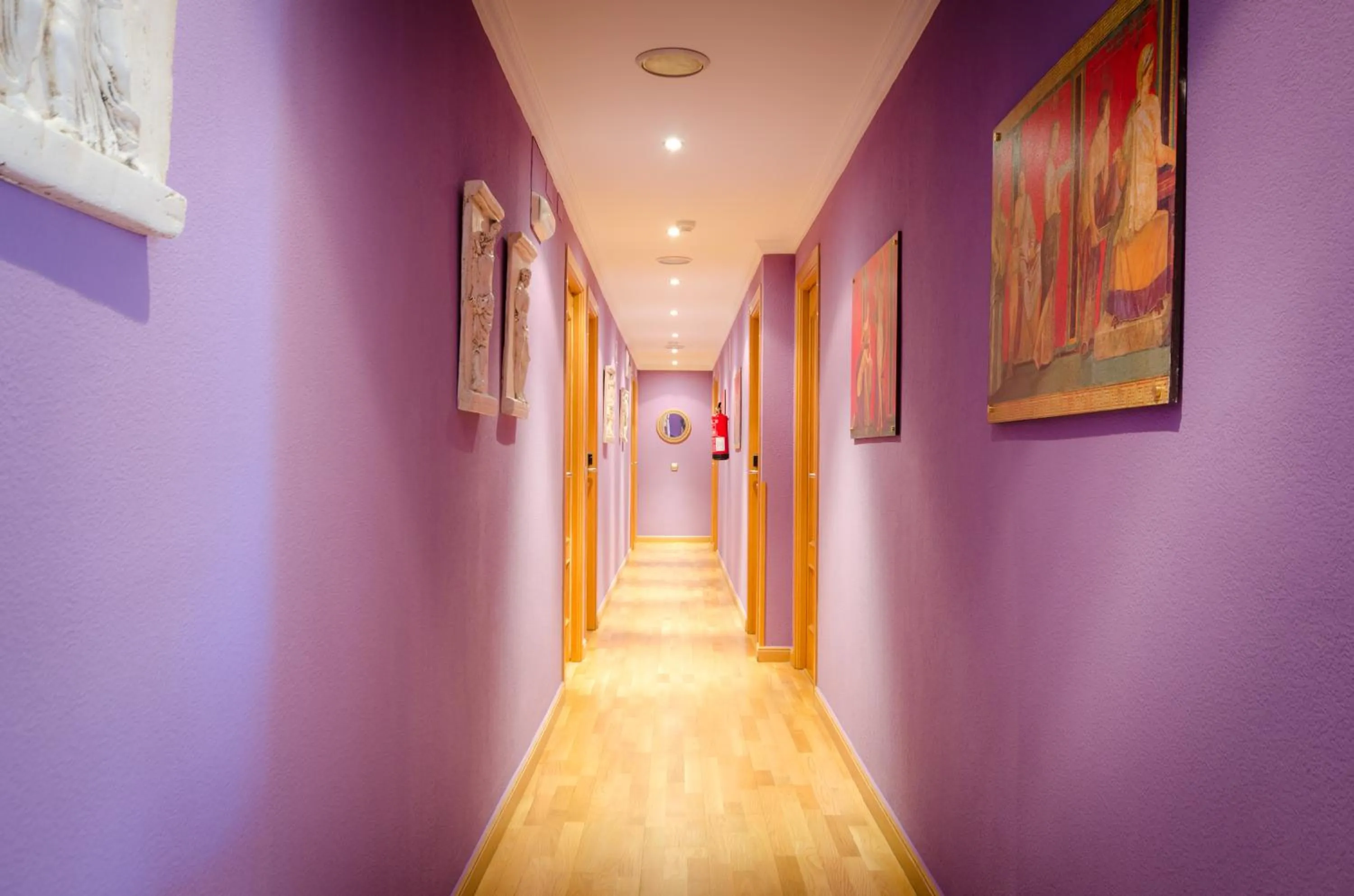 Decorative detail in Las Abadías