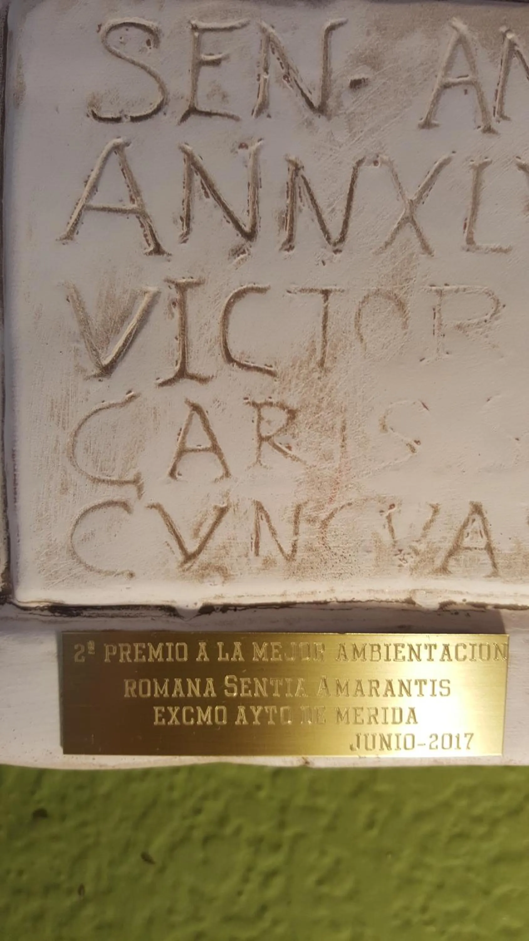 Certificate/Award in Las Abadías