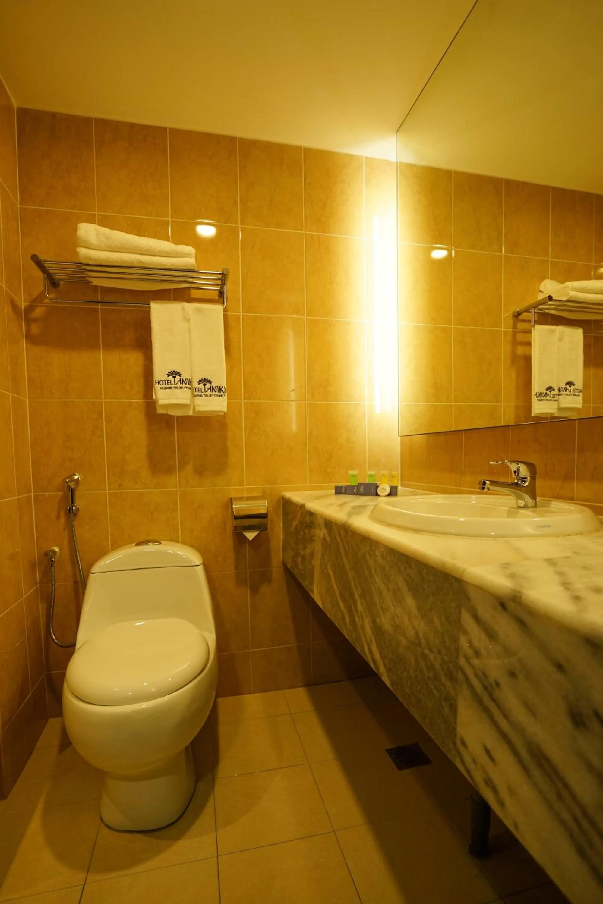 Toilet in Hotel Anika Kluang