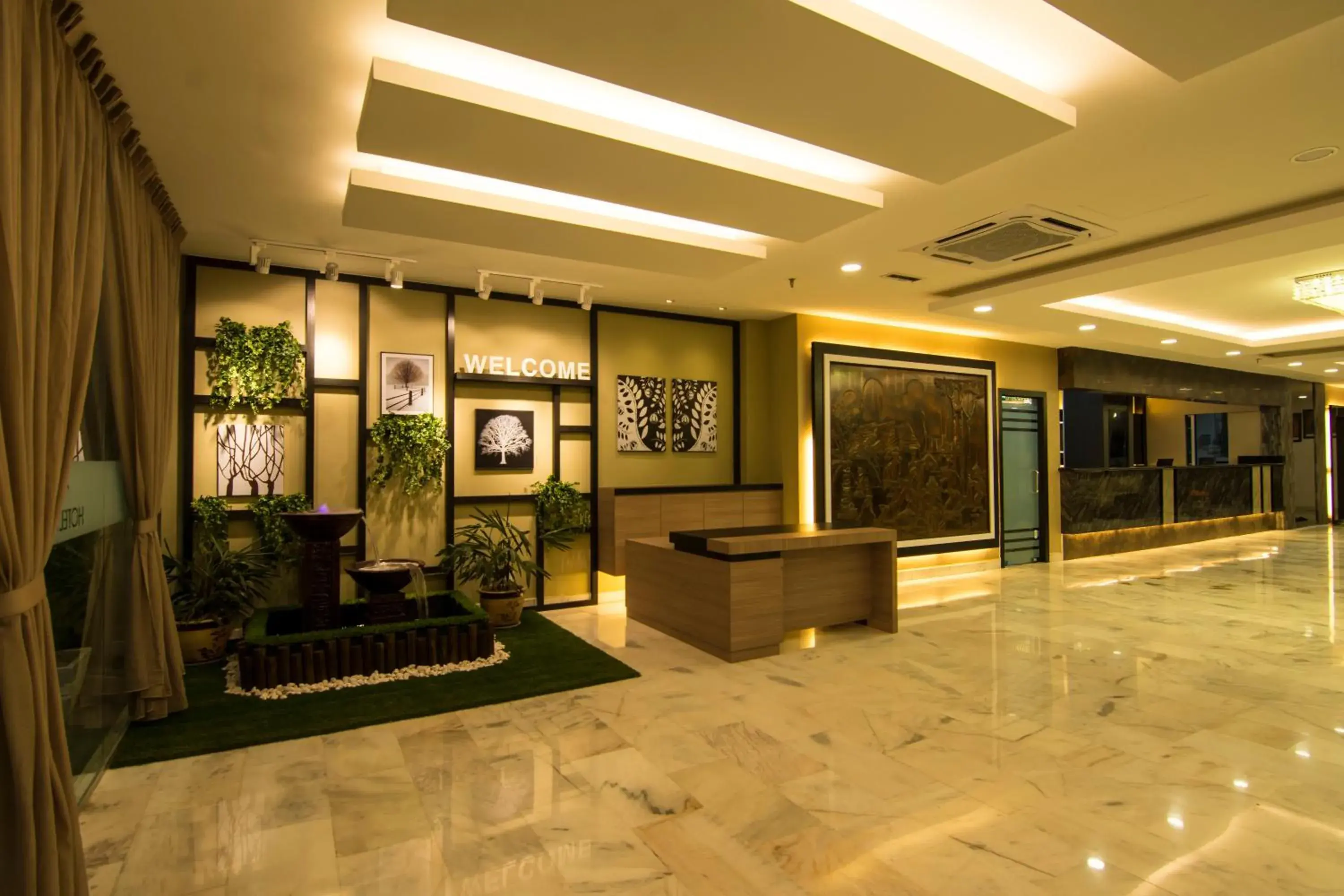 Lobby or reception in Hotel Anika Kluang Lobby or reception in Hotel Anika Kluang