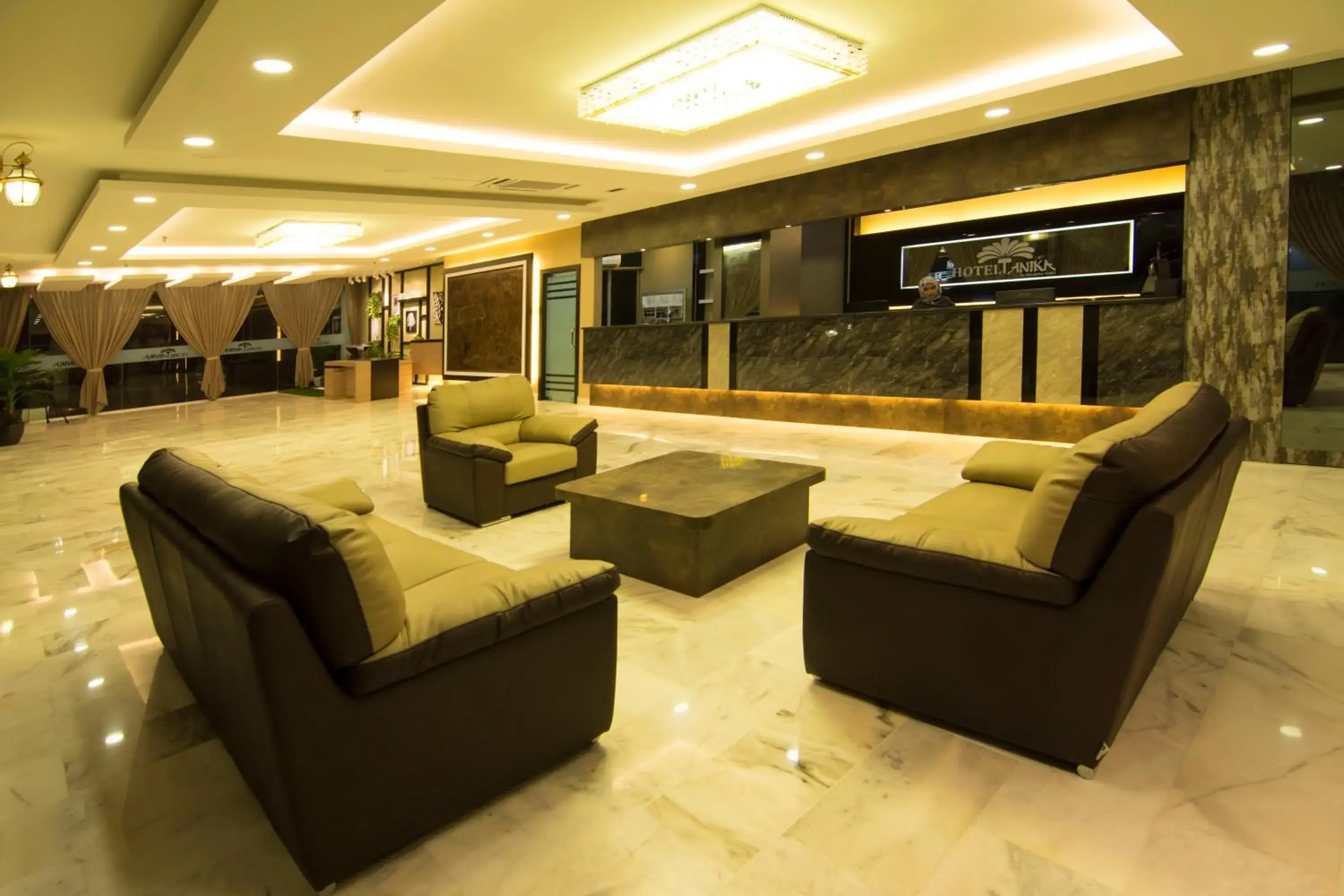 Lobby or reception in Hotel Anika Kluang Lobby or reception in Hotel Anika Kluang