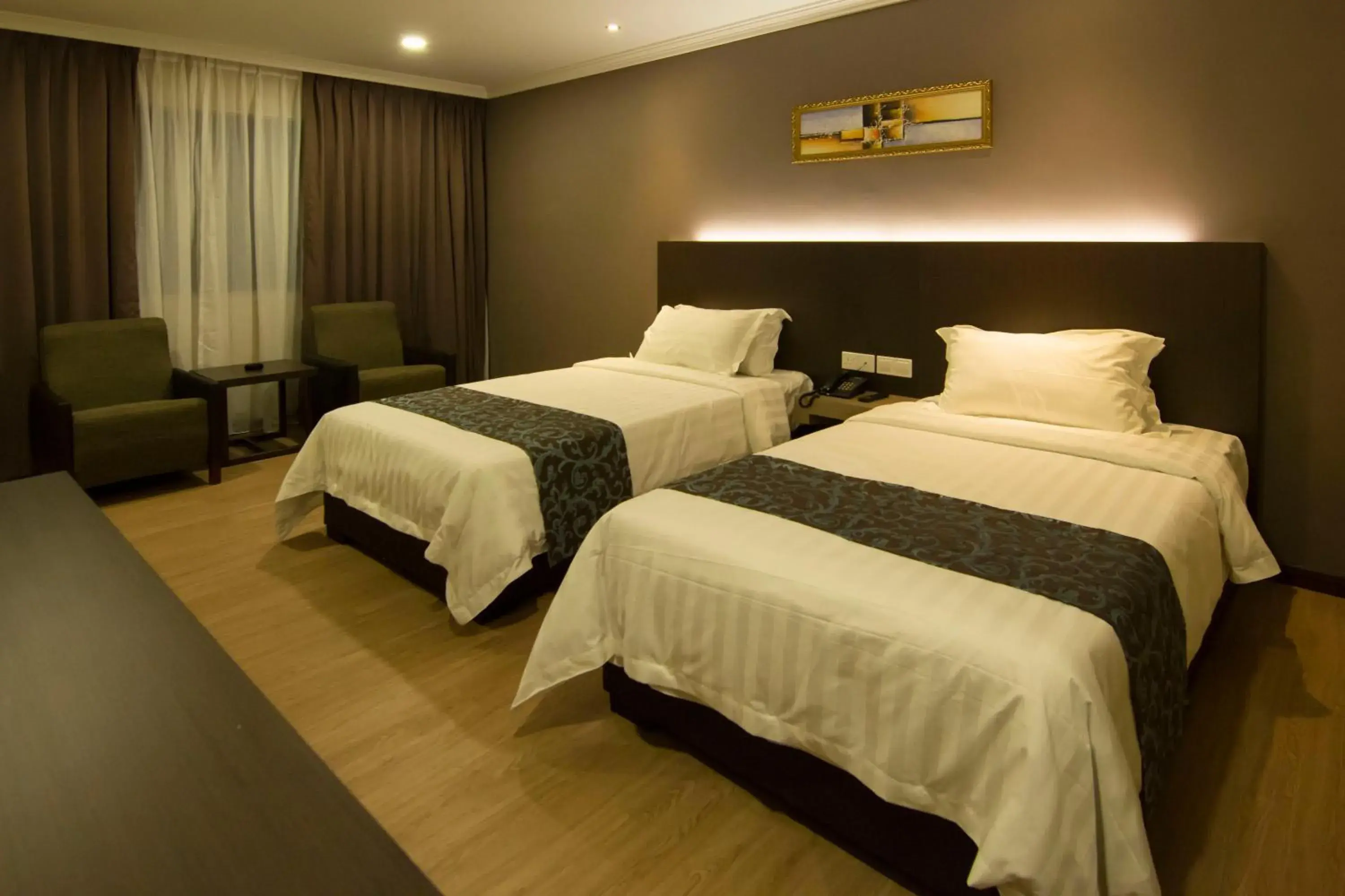 Photo of the whole room, Bed in Hotel Anika Kluang Photo of the whole room, Bed in Hotel Anika Kluang