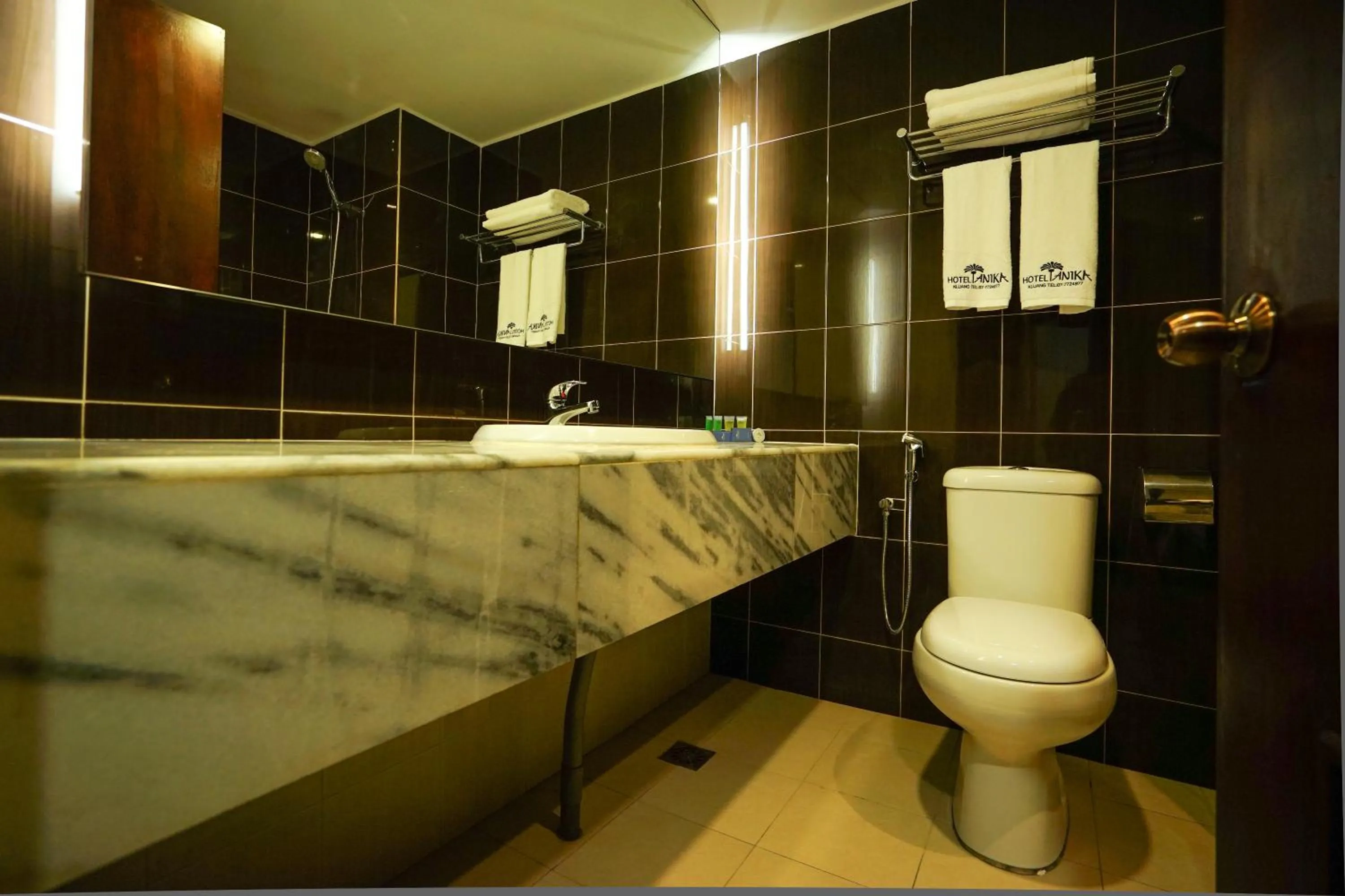 Toilet in Hotel Anika Kluang