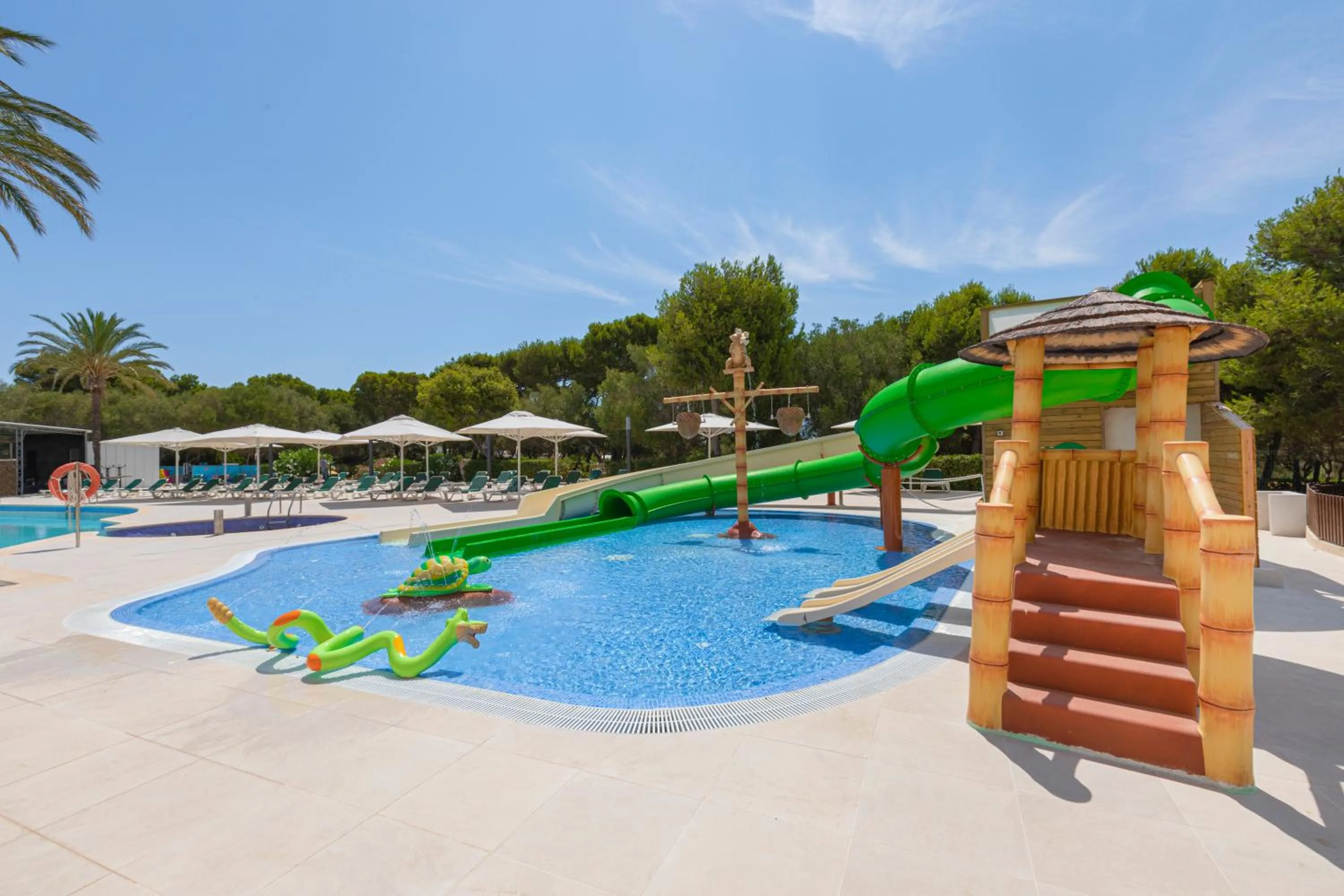 Aqua park in Hotel Cala d'Or Playa