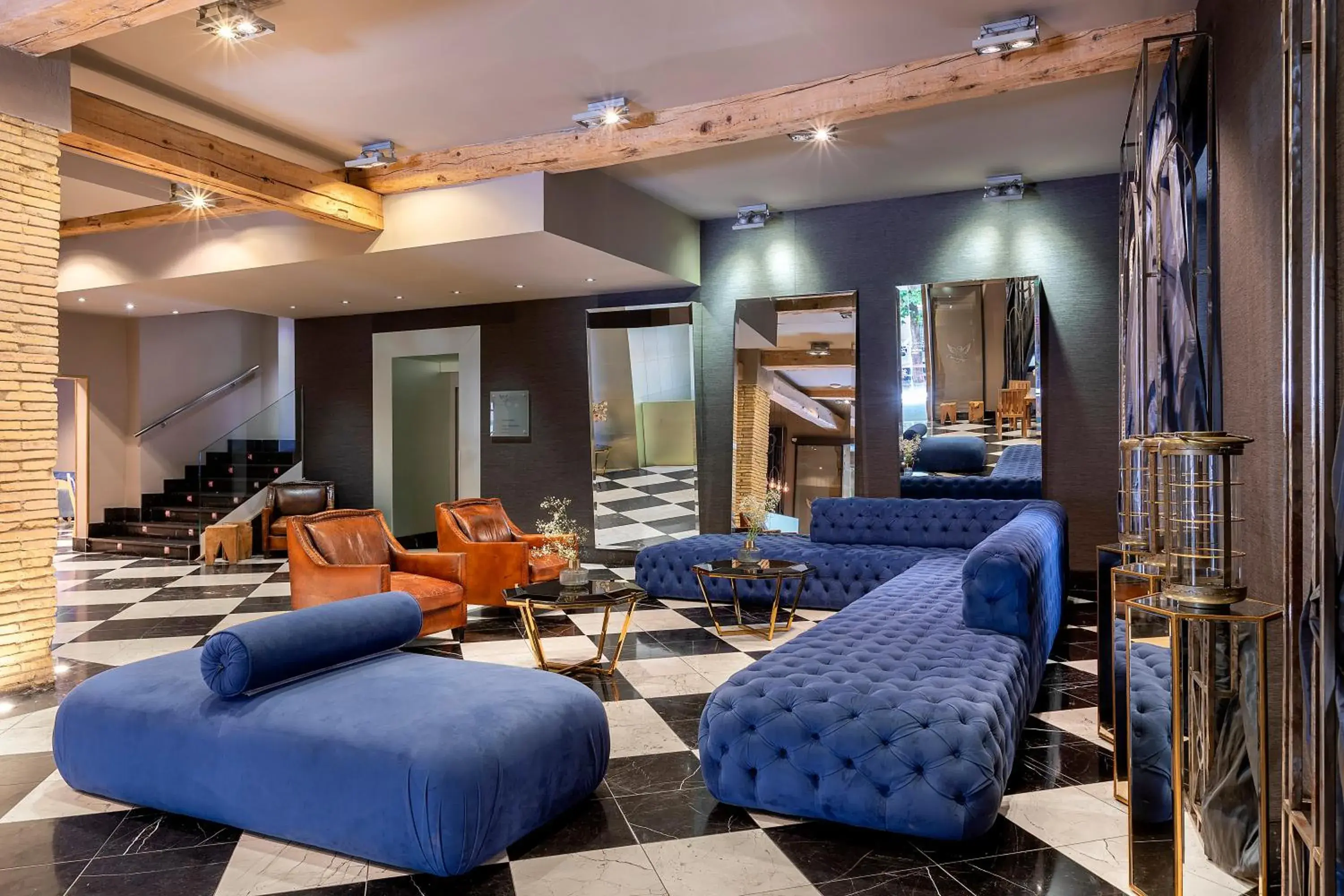 Lobby or reception in Pamplona Catedral Hotel Lobby or reception in Pamplona Catedral Hotel