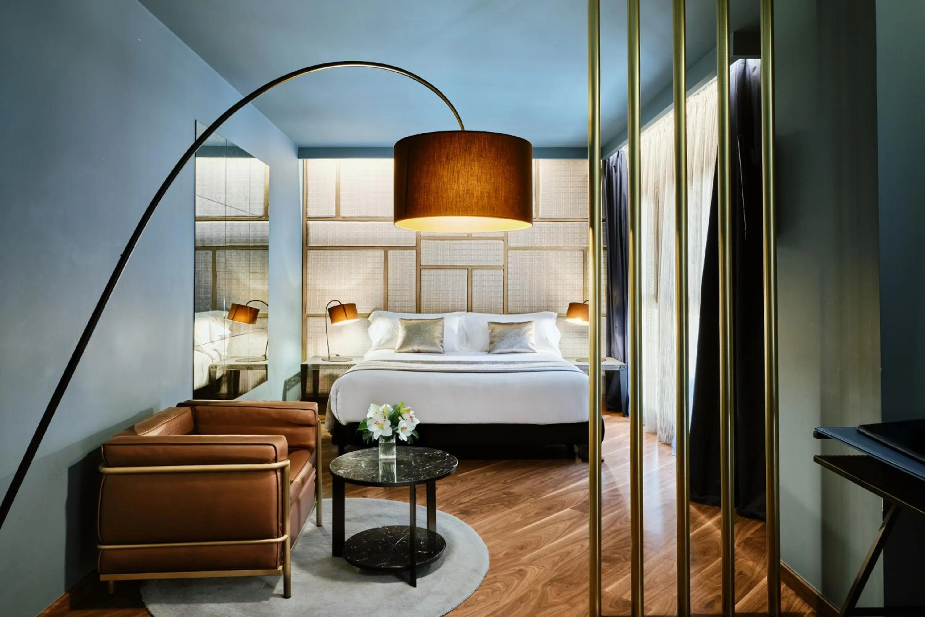 Bed in Pamplona Catedral Hotel