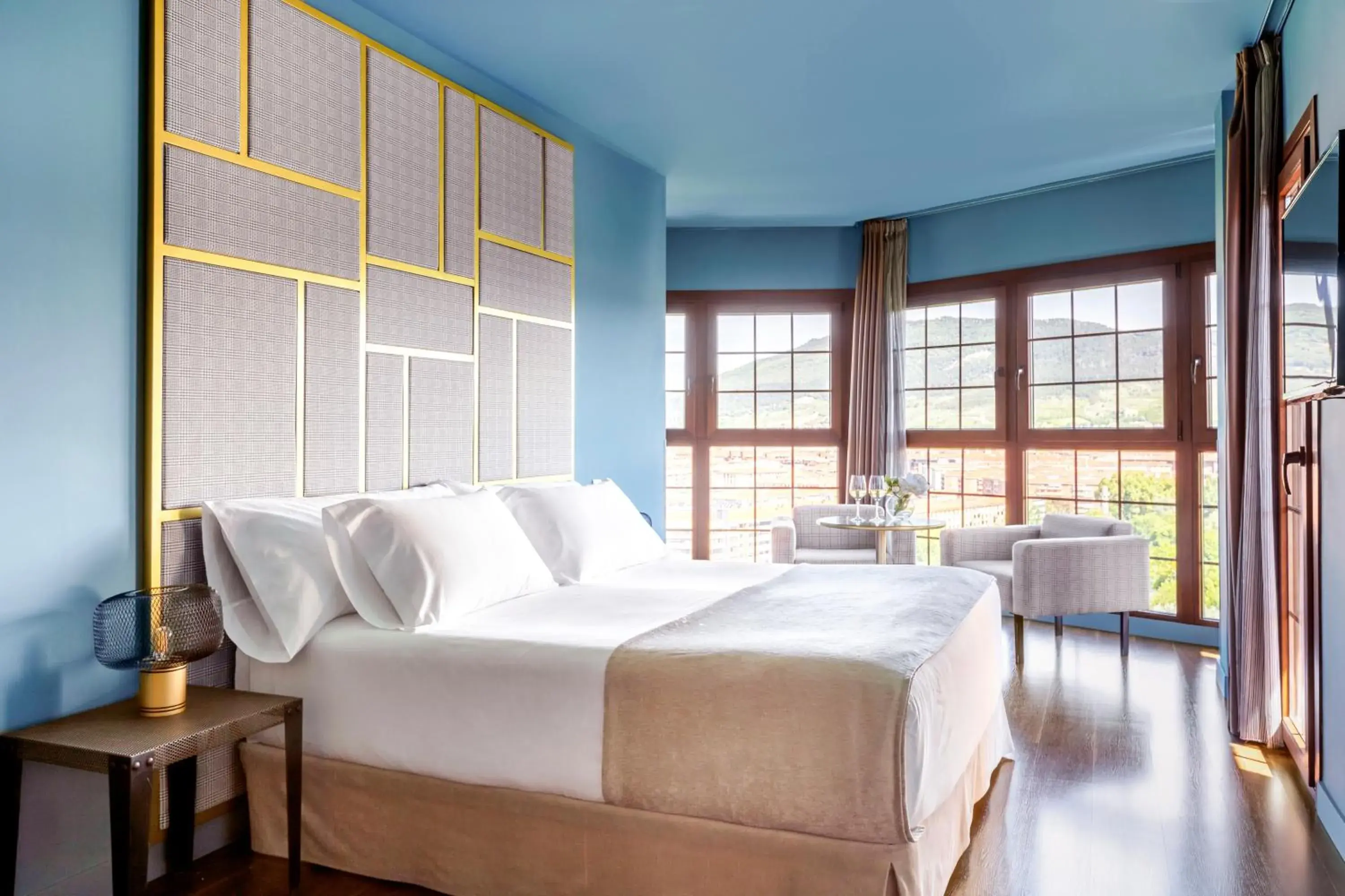 Bed in Pamplona Catedral Hotel Bed in Pamplona Catedral Hotel