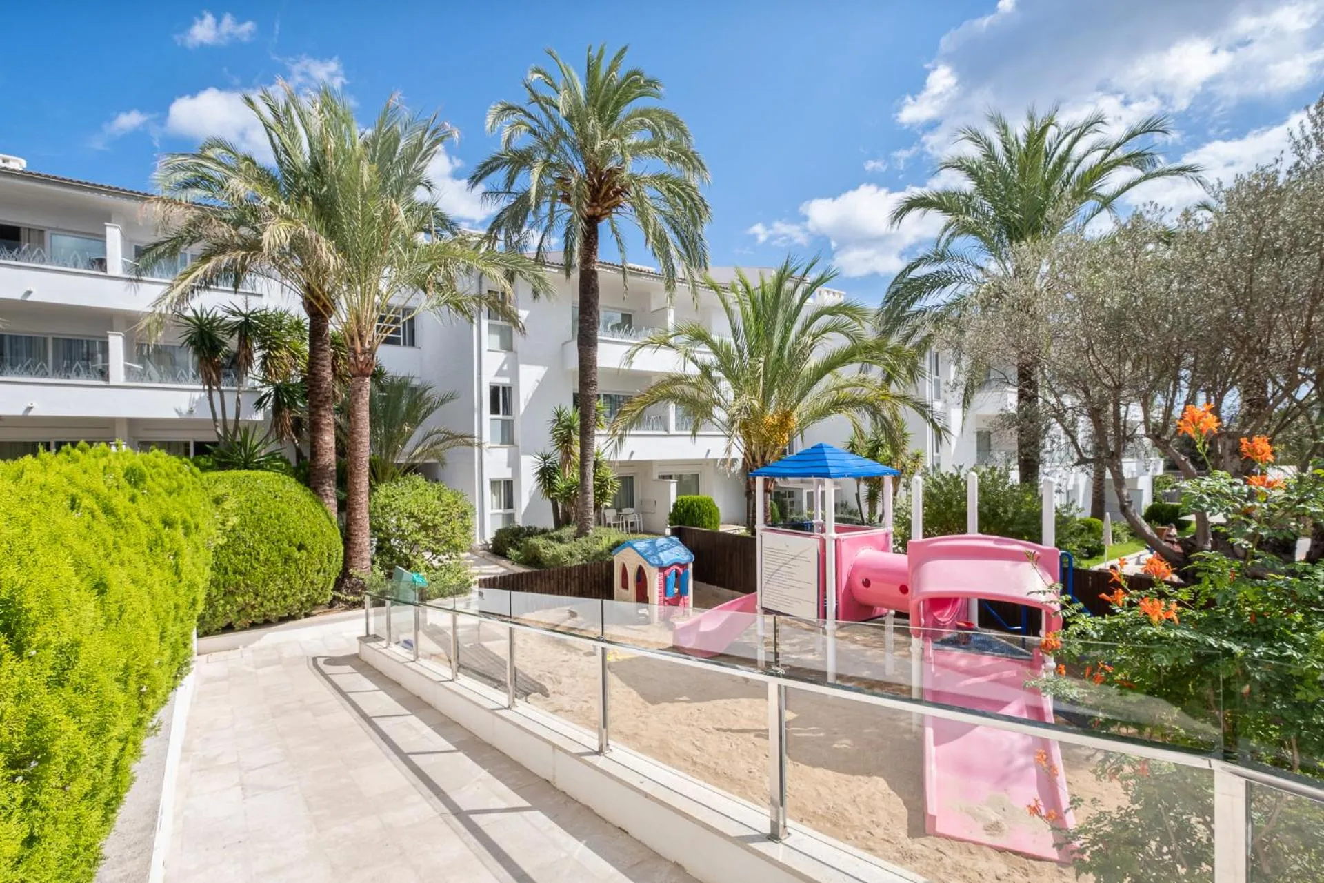 Children play ground in Puerto Azul Suite Hotel