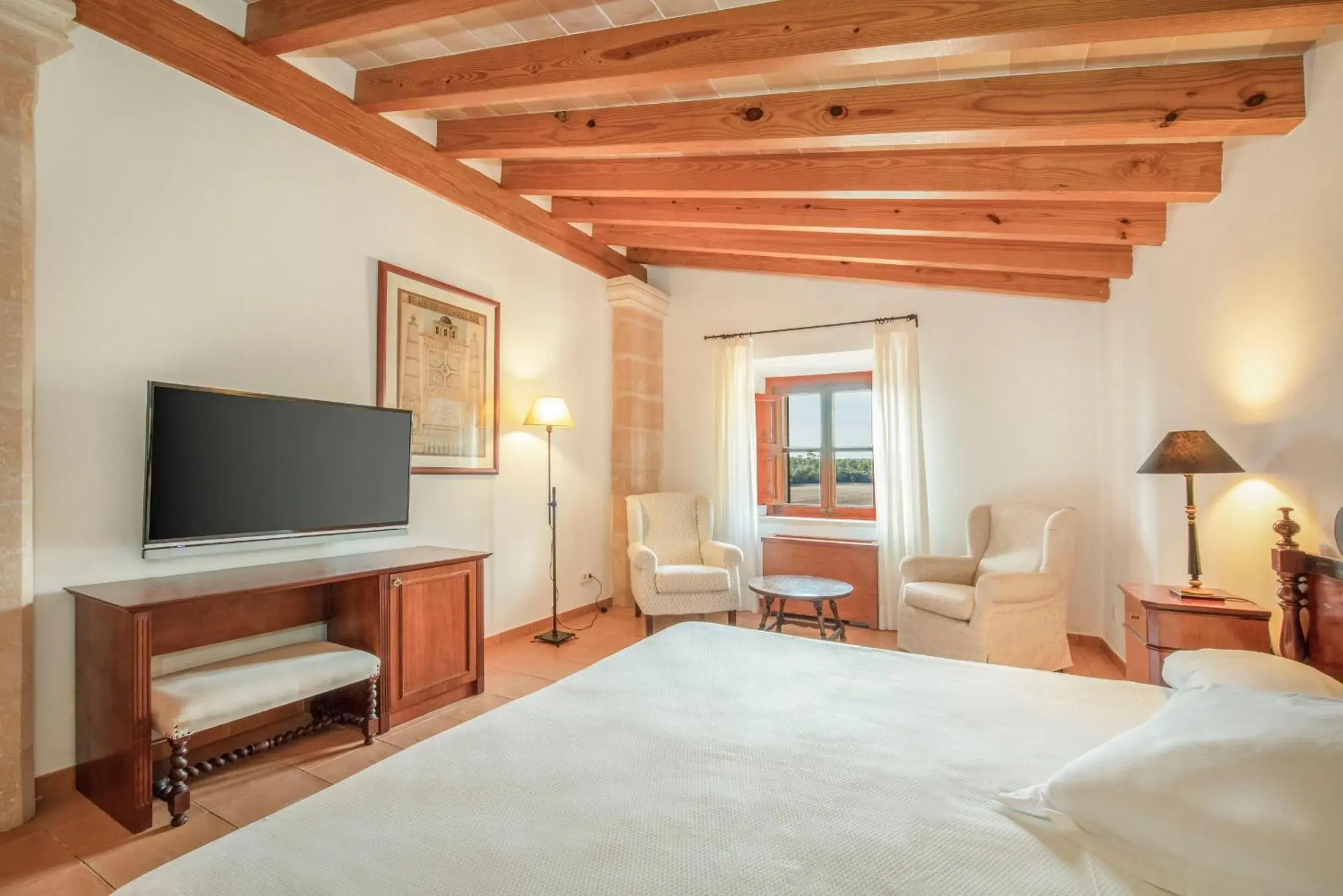 Bedroom, Bed in Finca Son Roig by Valentin Bedroom, Bed in Finca Son Roig by Valentin