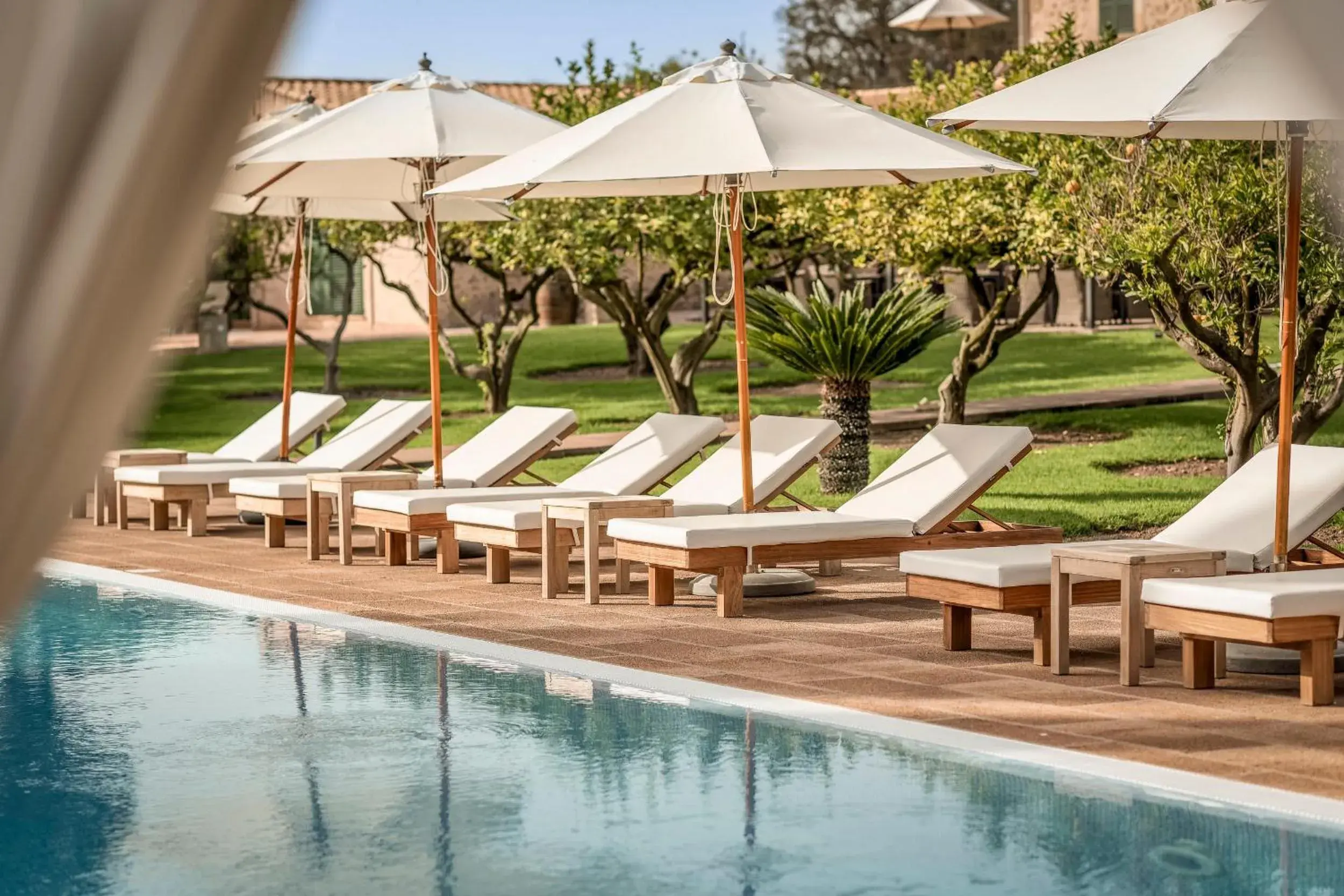 Swimming pool in Finca Son Roig by Valentin Swimming pool in Finca Son Roig by Valentin