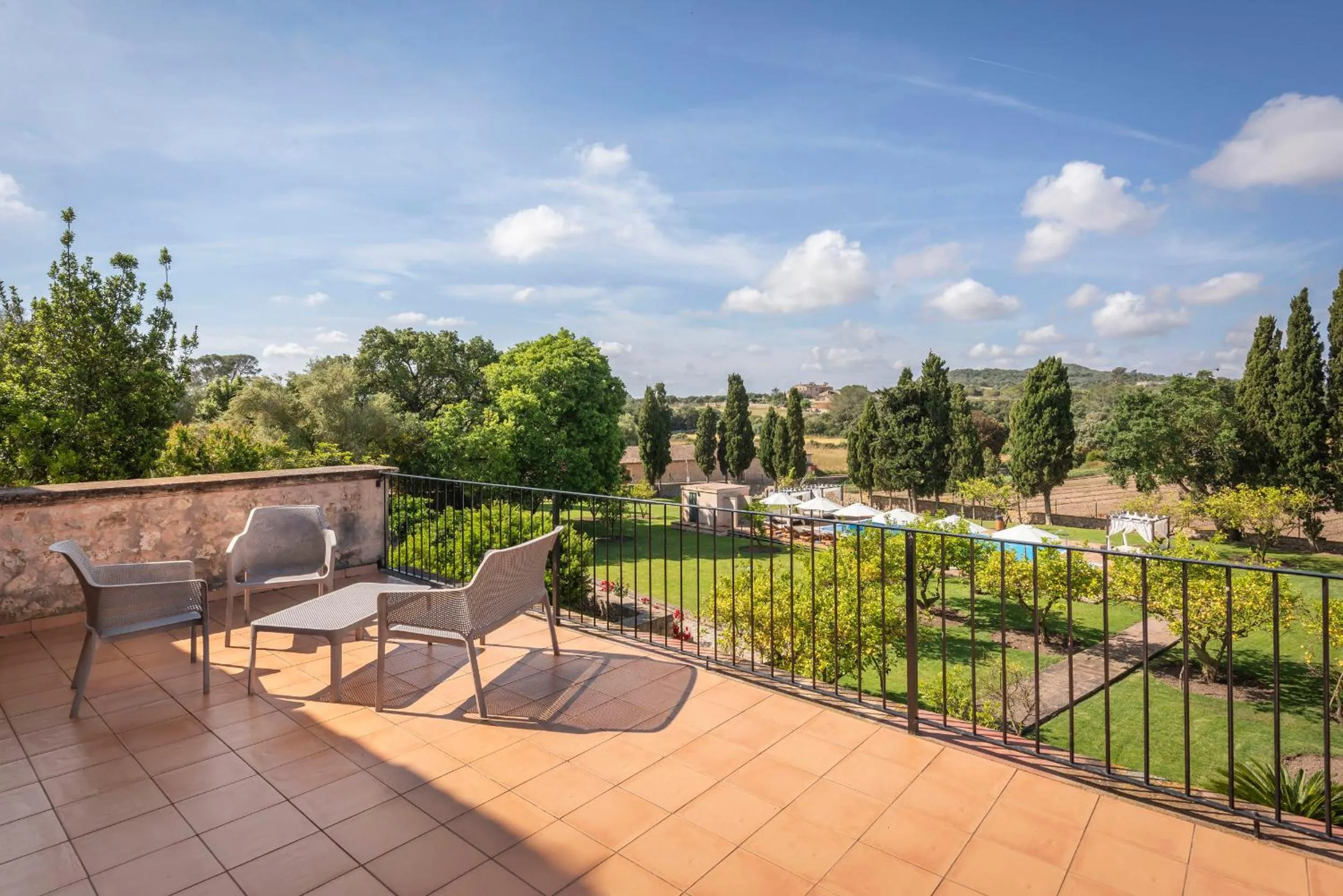 Balcony/Terrace in Finca Son Roig by Valentin