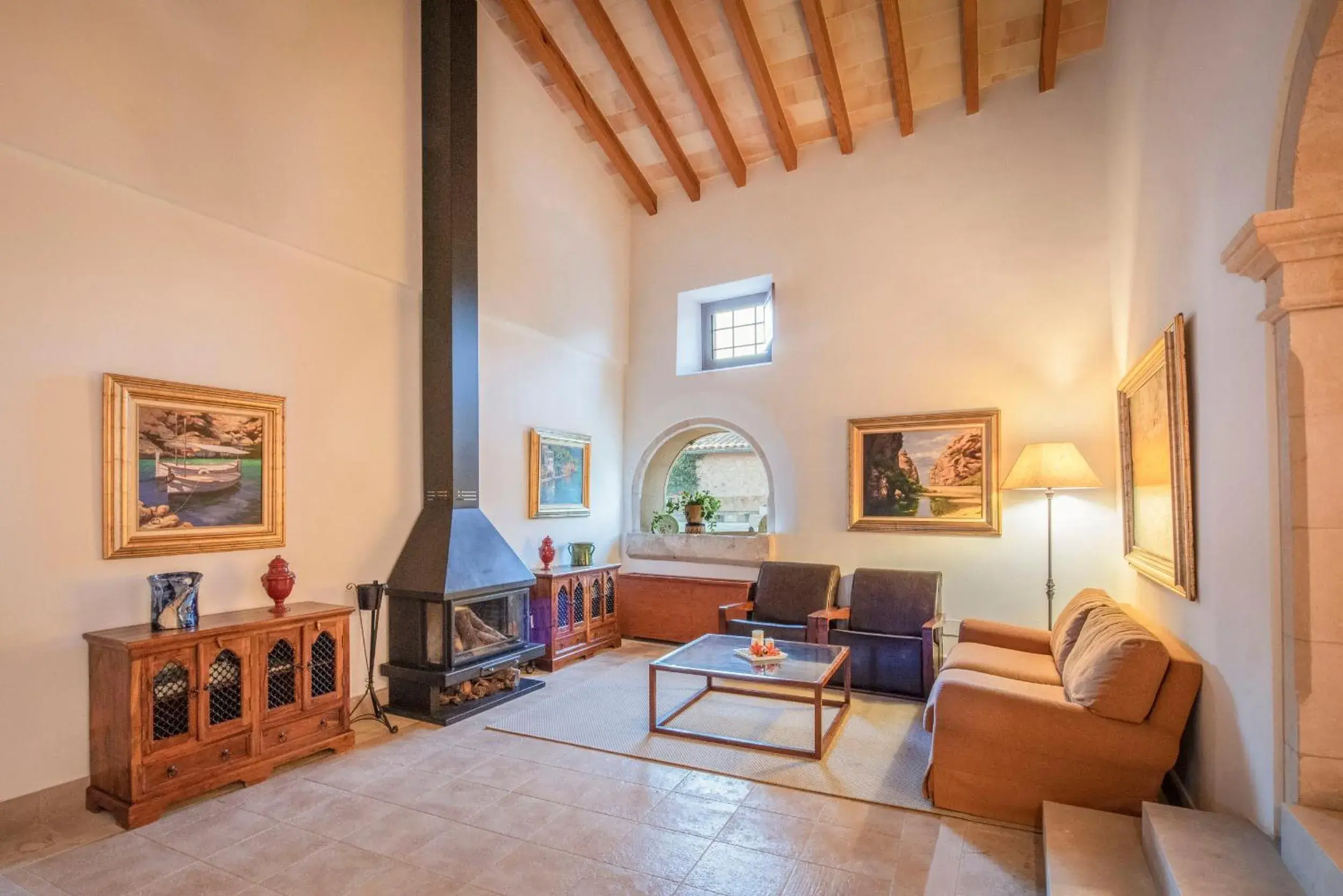 Living room in Finca Son Roig by Valentin Living room in Finca Son Roig by Valentin