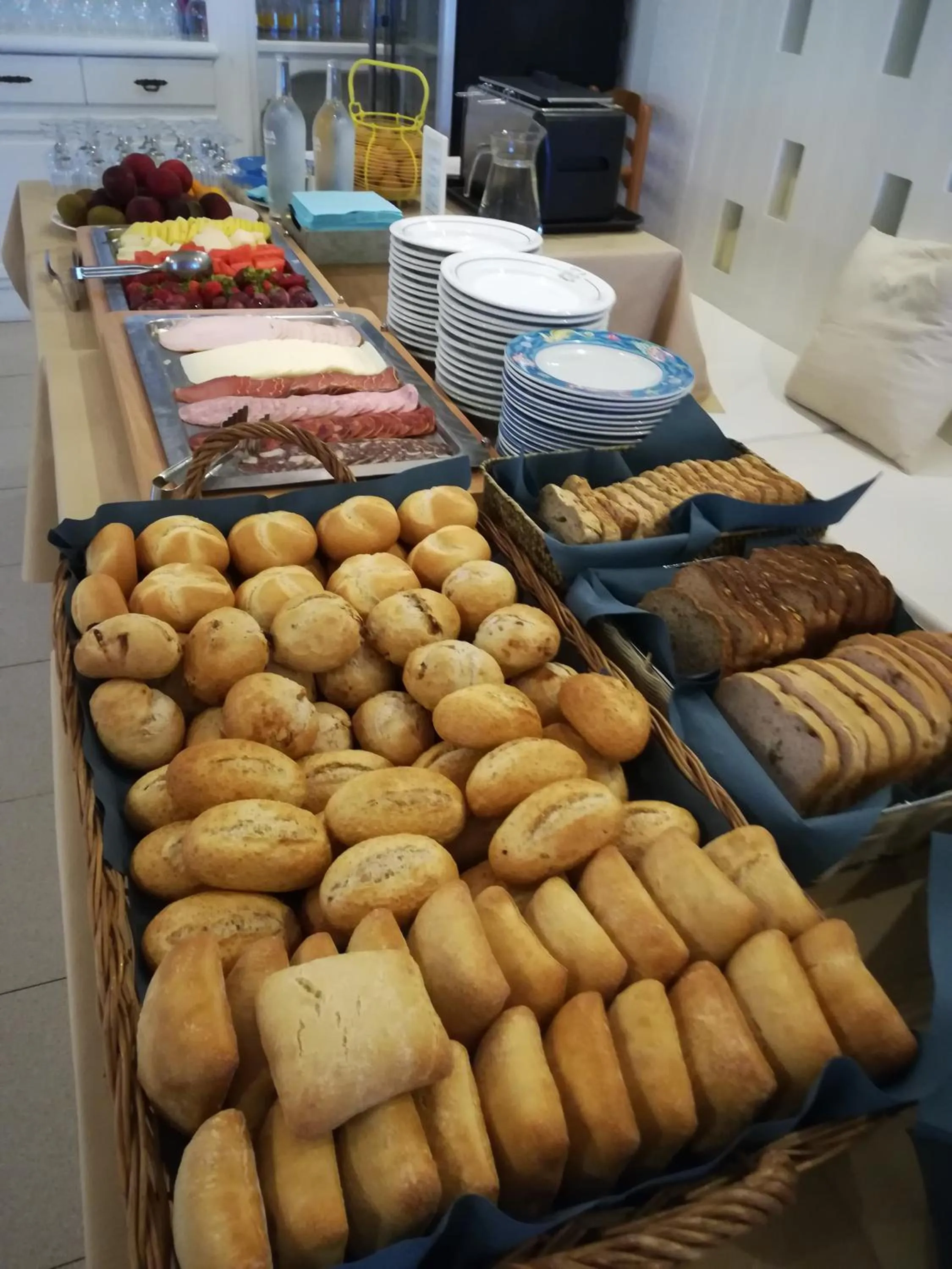 Breakfast in Hotel Tamariu