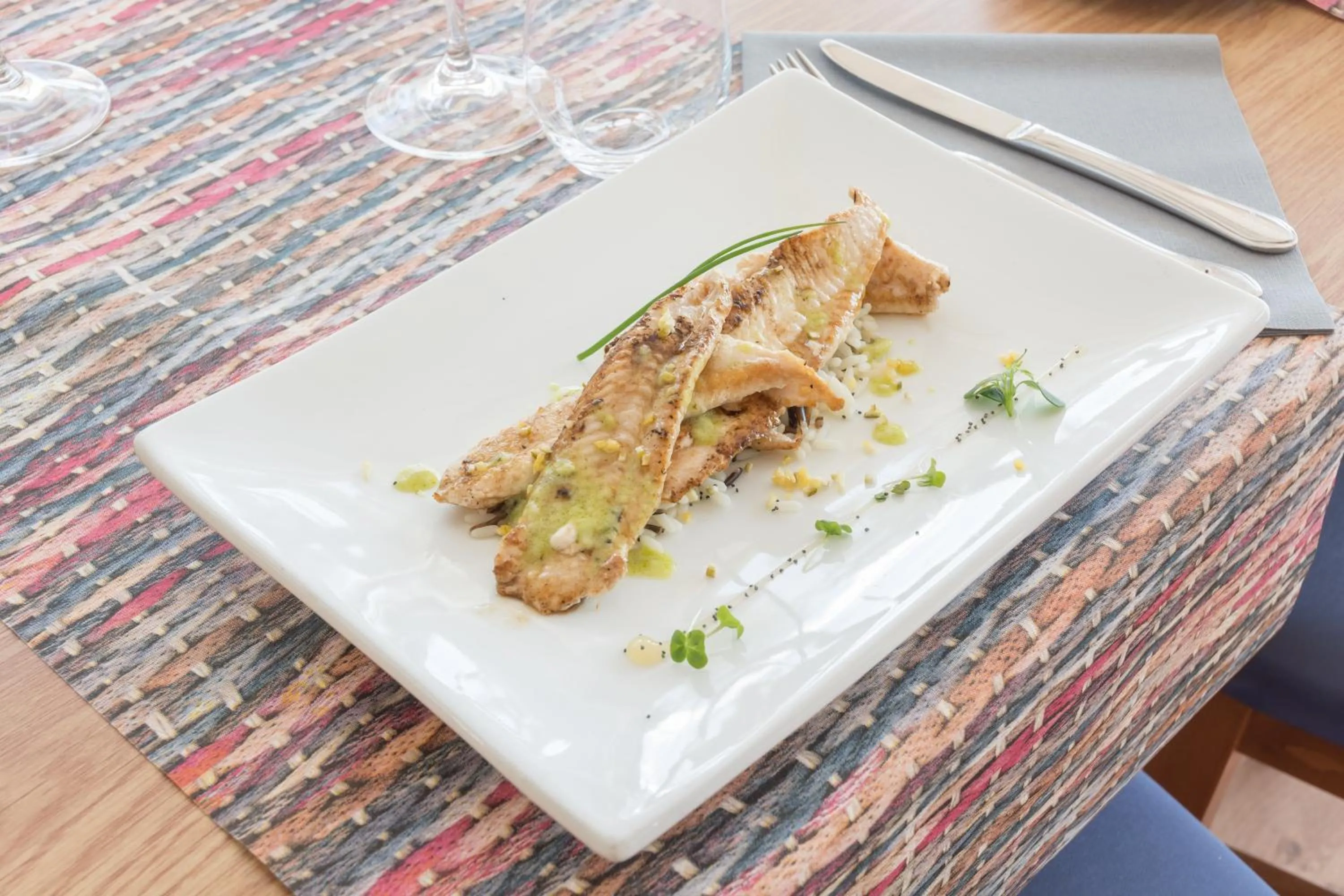 Food in Hotel Tamariu